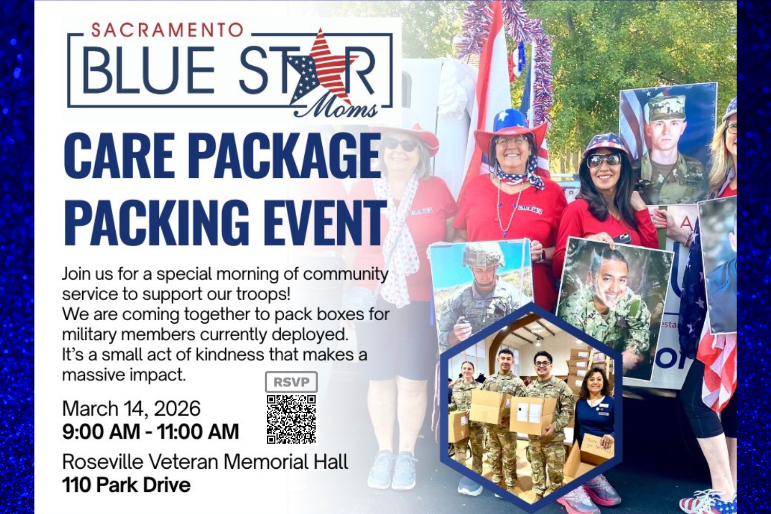 Care Package Packing Event