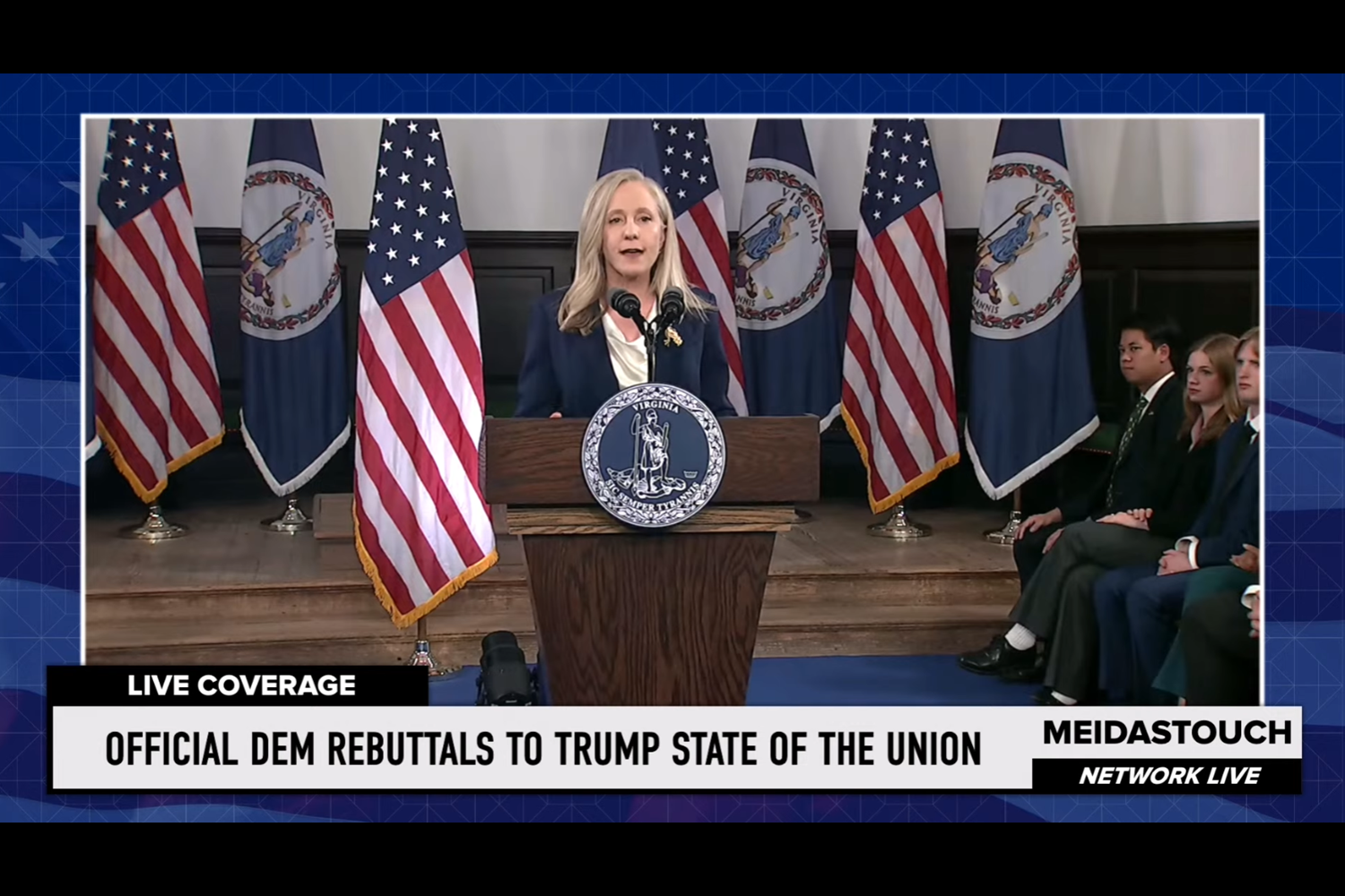 OFFICIAL DEM REBUTTALS TO TRUMP SOTU