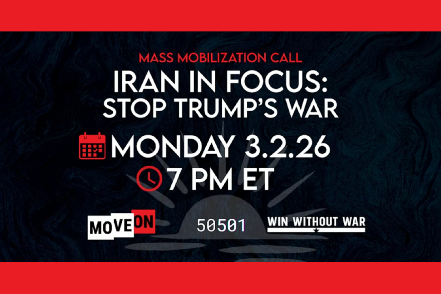Iran in Focus: Stop Trump's War