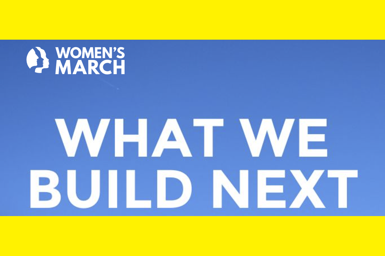 Women's March - What We Build Next