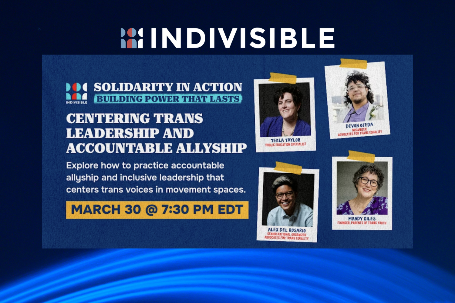 Centering Trans Leadership and Accountable Allyship