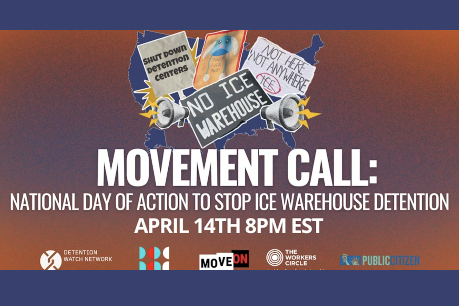 Movement Call: National Day of Action to Stop ICE Warehouse Detention