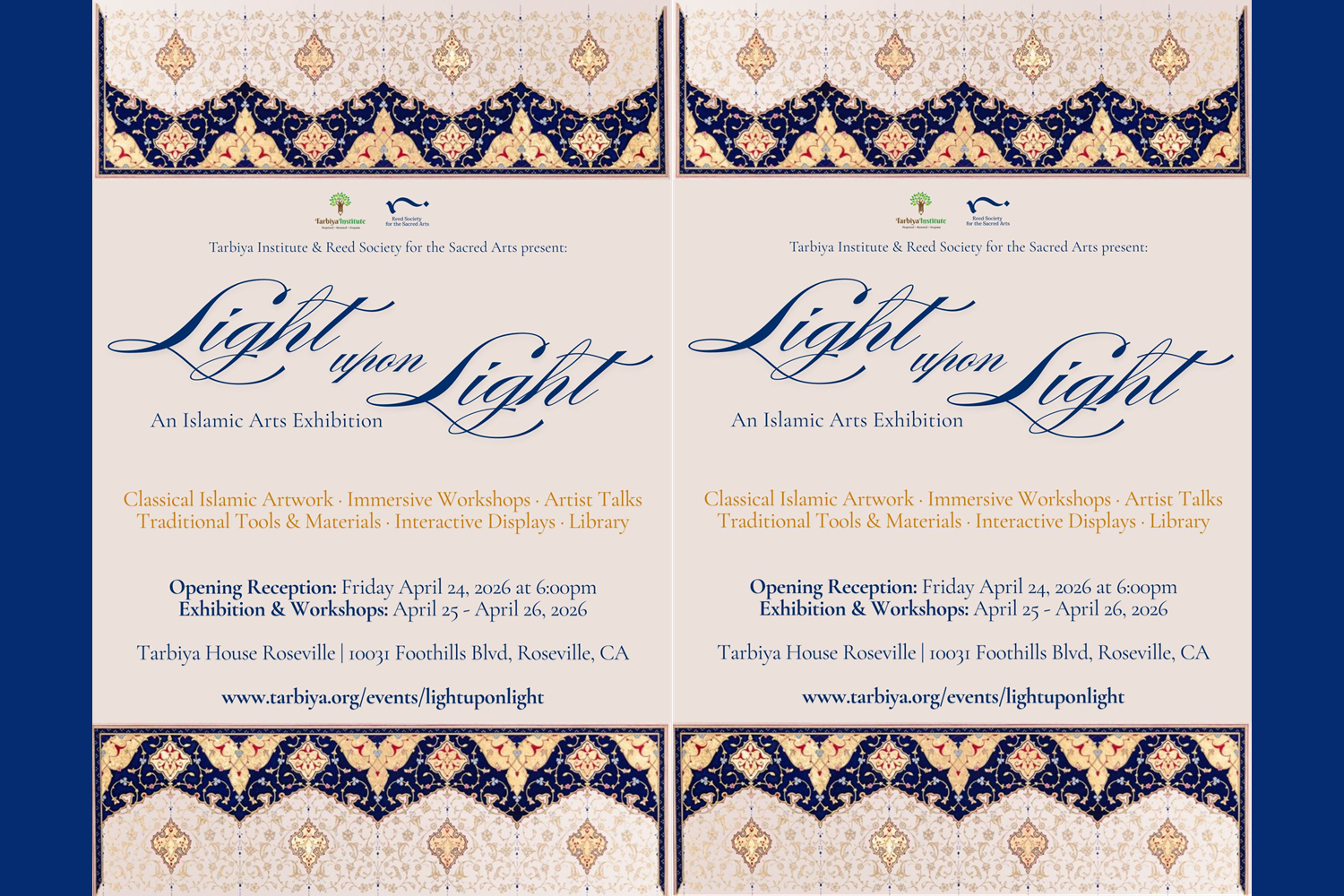 Light Upon Light Exhibit Opening Reception