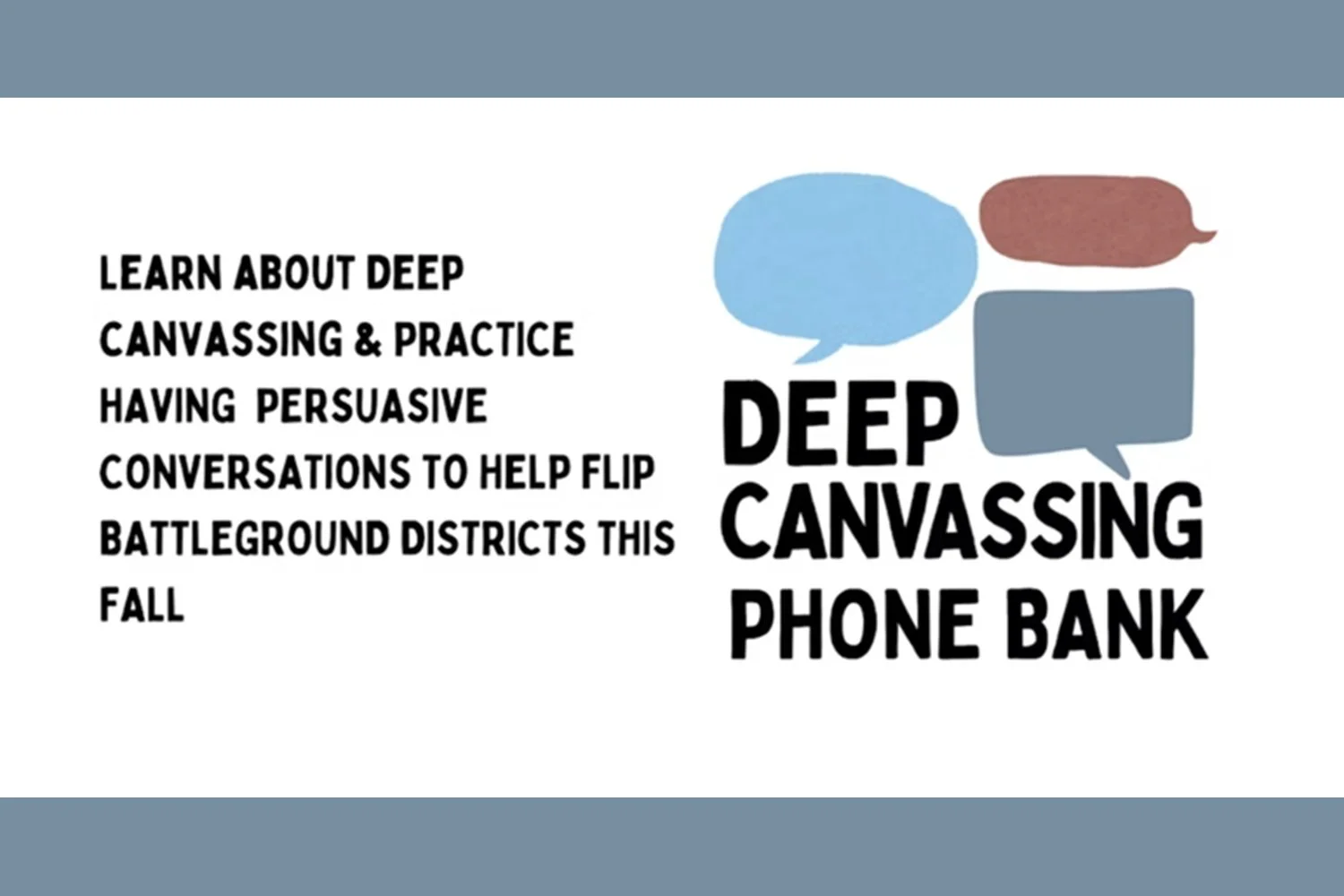 Hold Congress Accountable: Deep Canvass Persuasion Phone Bank