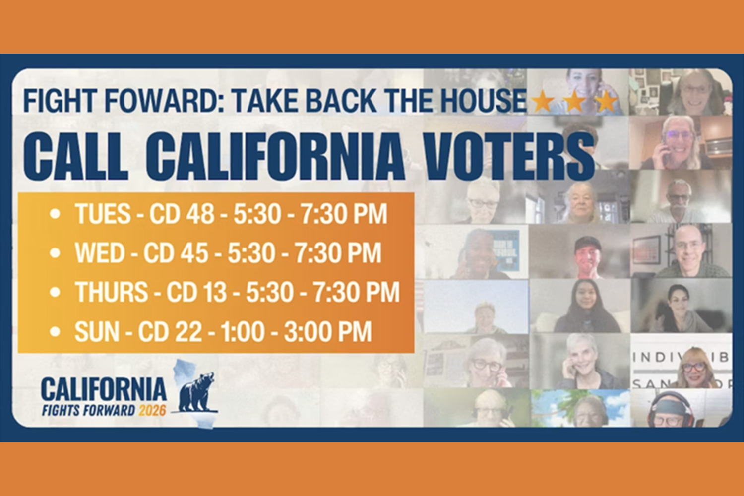 Take Back the House Phonebanks