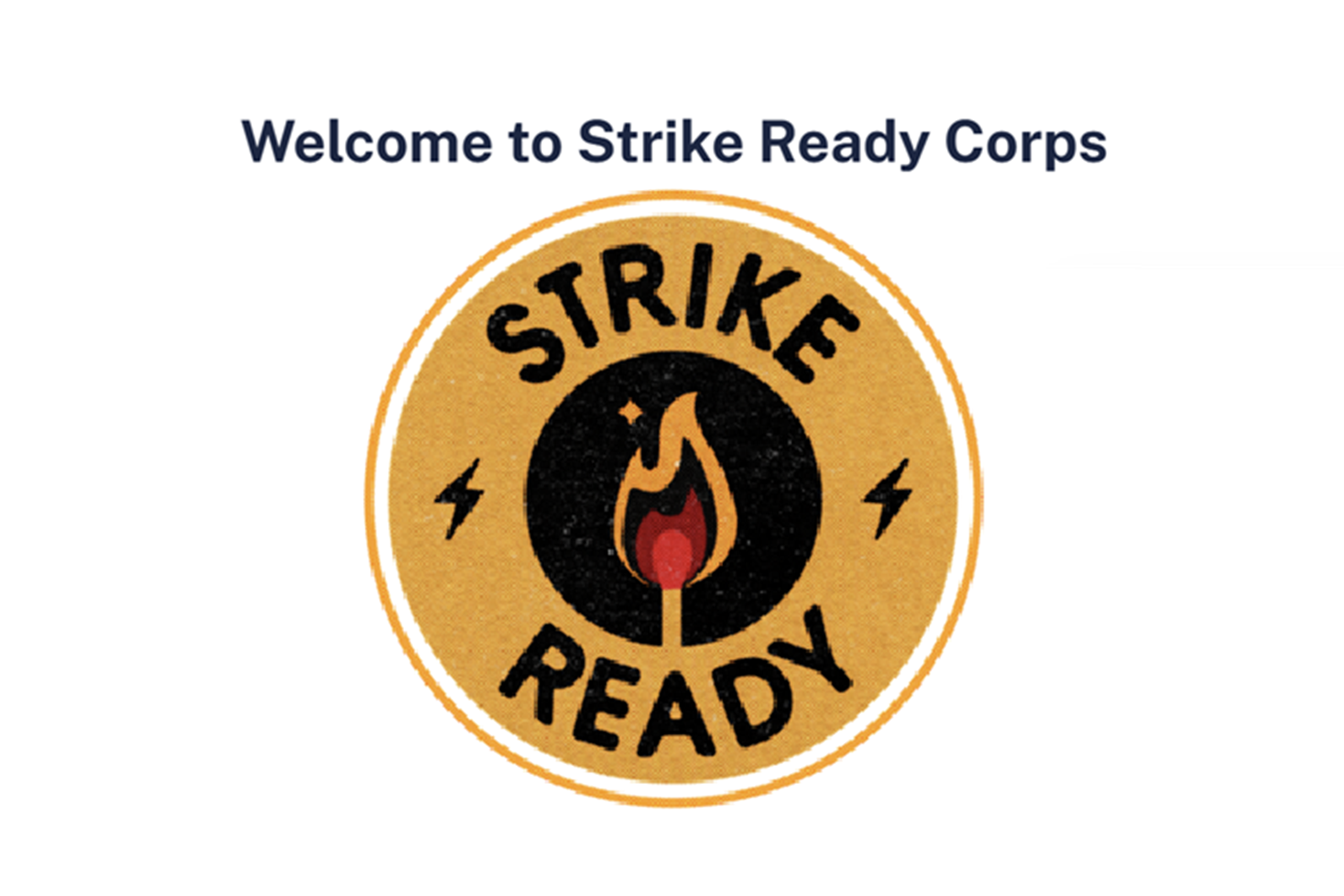 Welcome to Strike Ready Corps