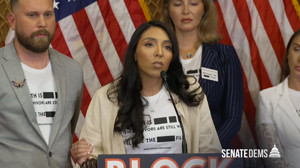 Senate Democrats Stand with Epstein Survivors against Todd Blanche's Nomination