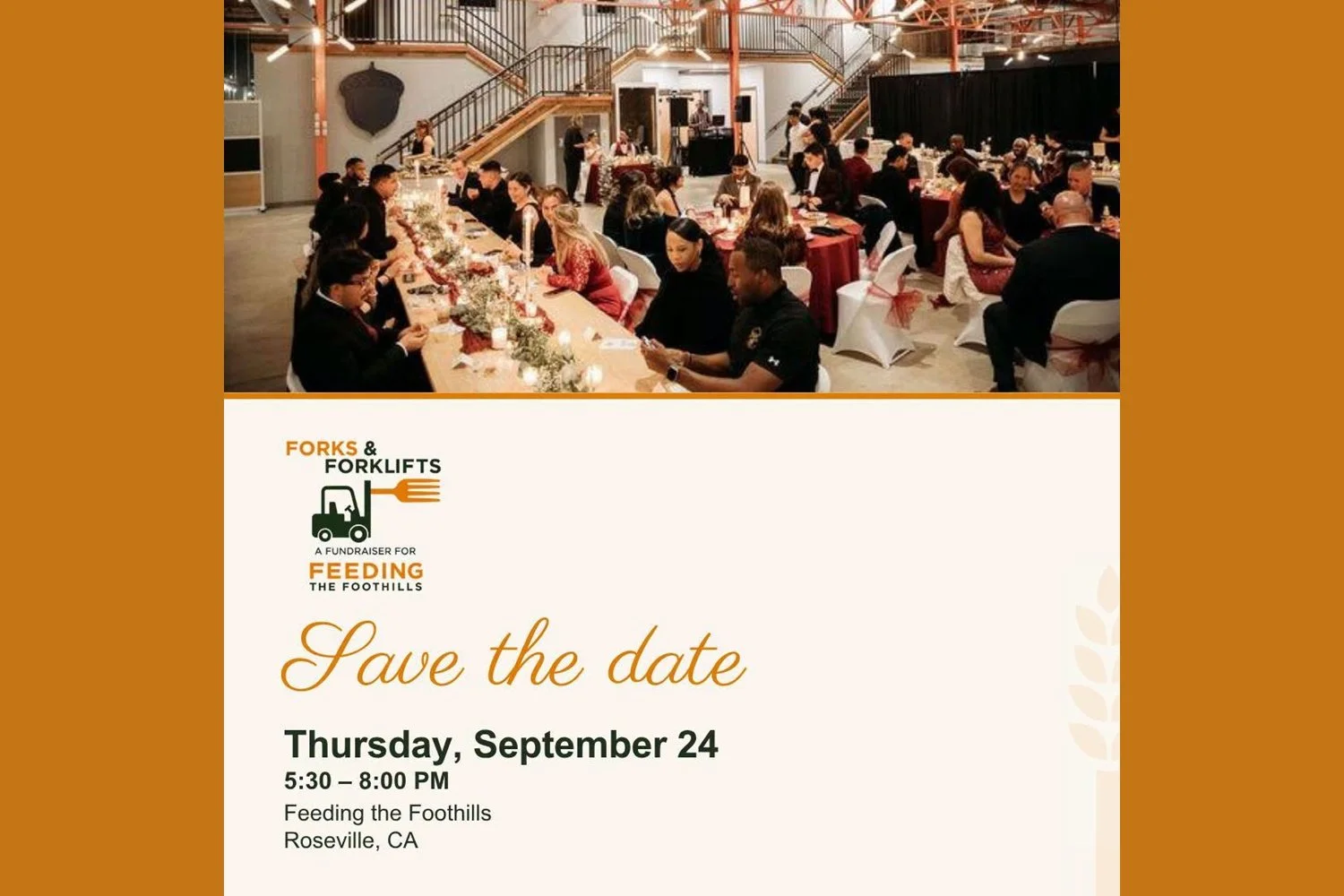 Forks & Forklifts - A Fundraiser for Feeding the Foothills
