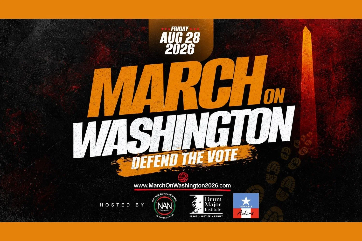 Defend the Vote - Meadow Vista overpass 
