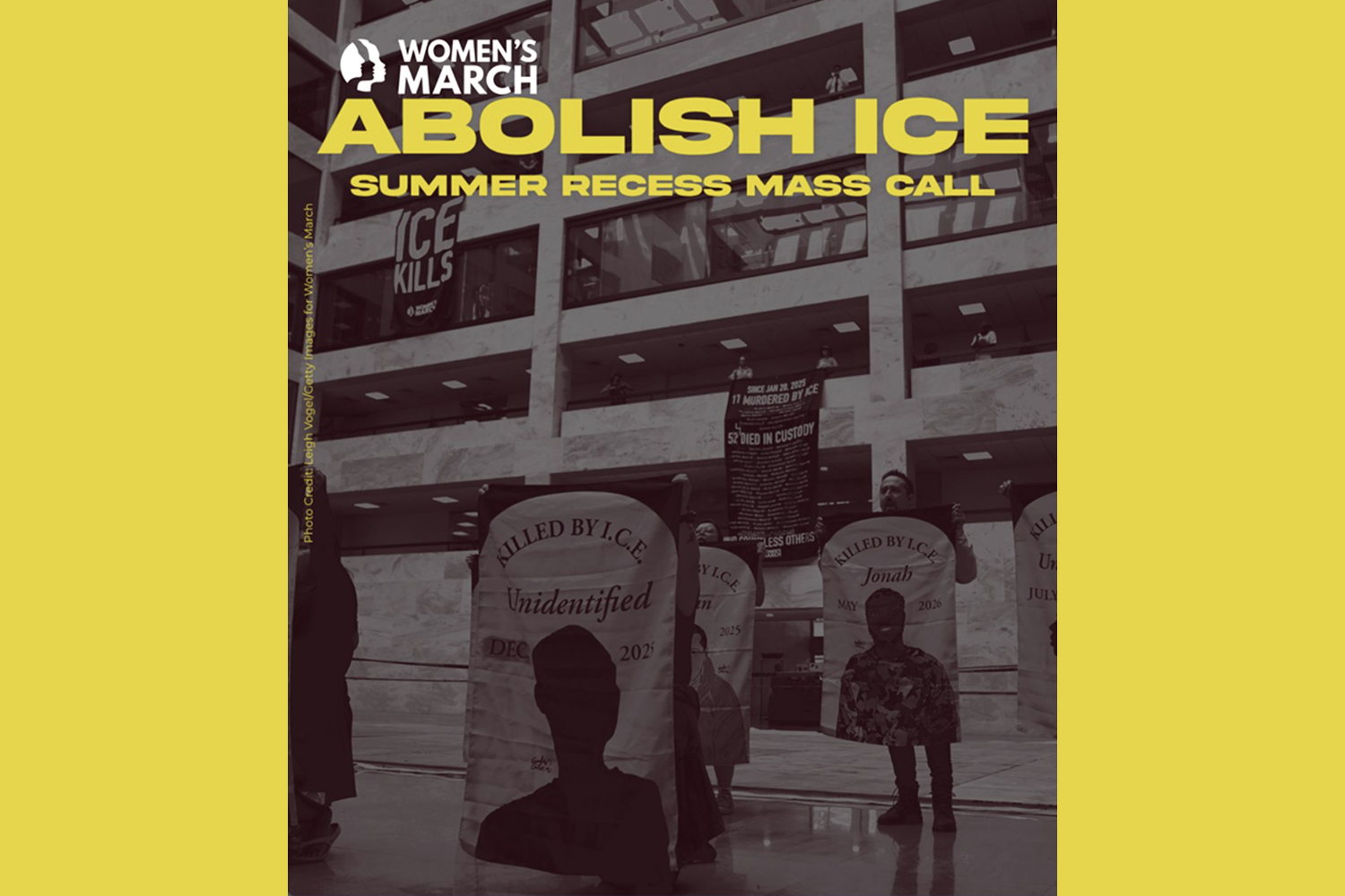 Women's March Abolish ICE Training Call
