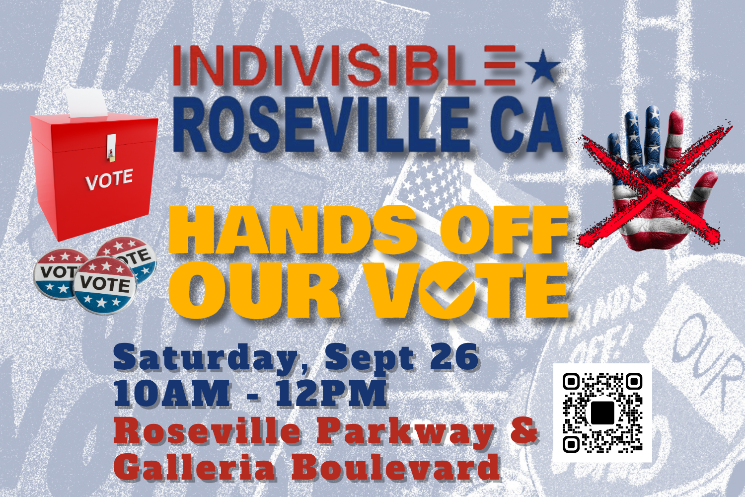 Hands Off Our Vote Rally!