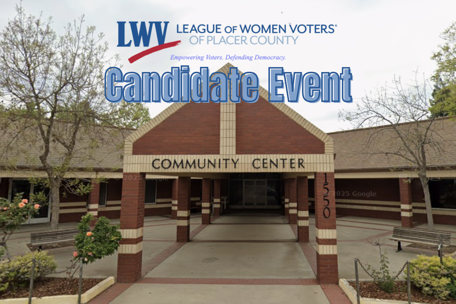 League of Women Voters of Placer County's Candidate Event