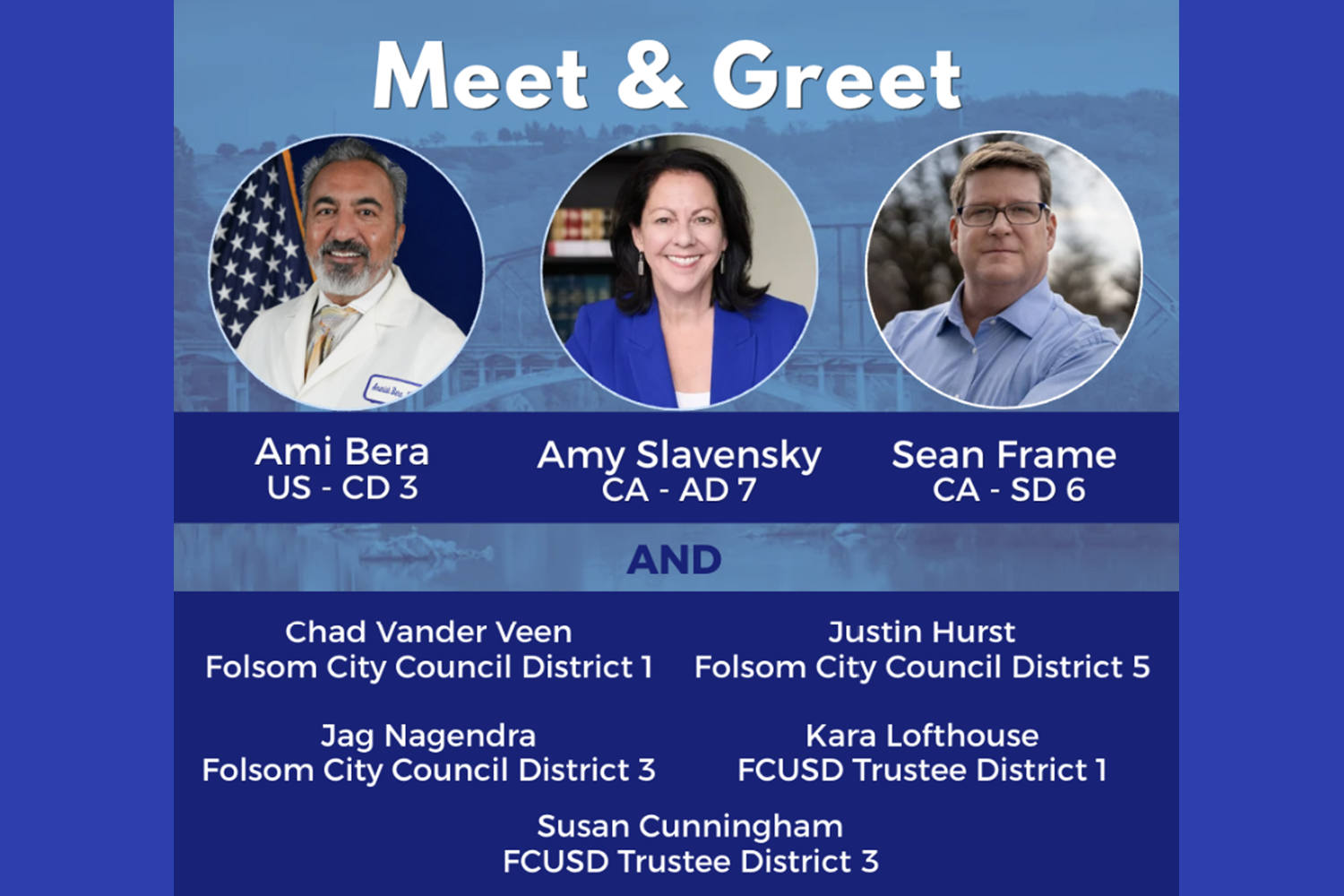 Meet & Greet for Folsom Candidates!