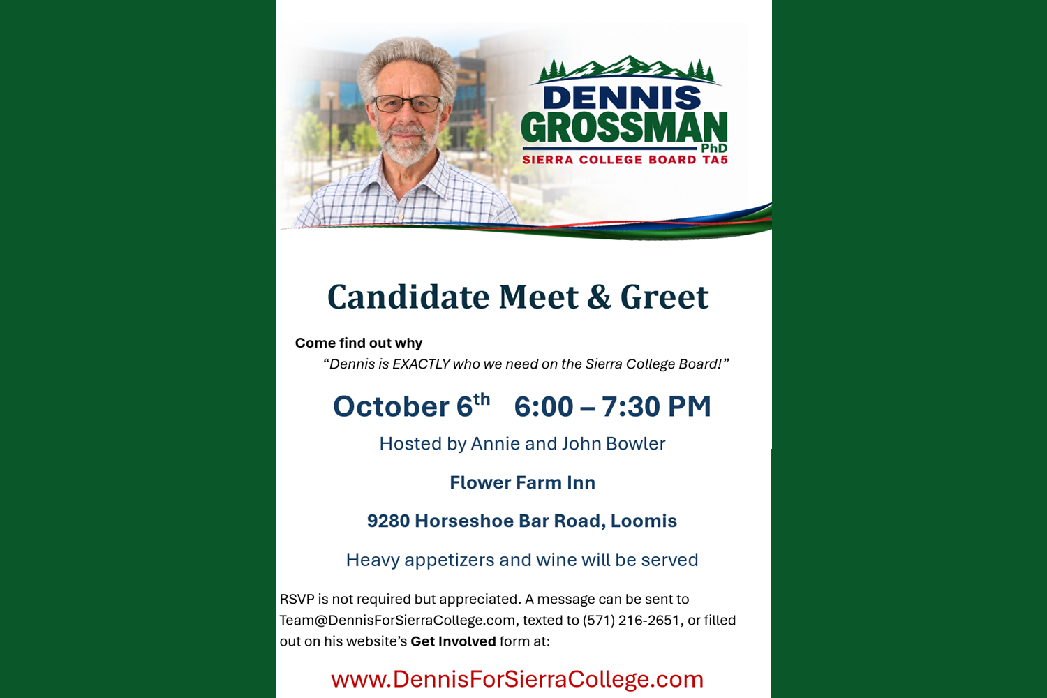 Dennis Grossman Meet & Greet