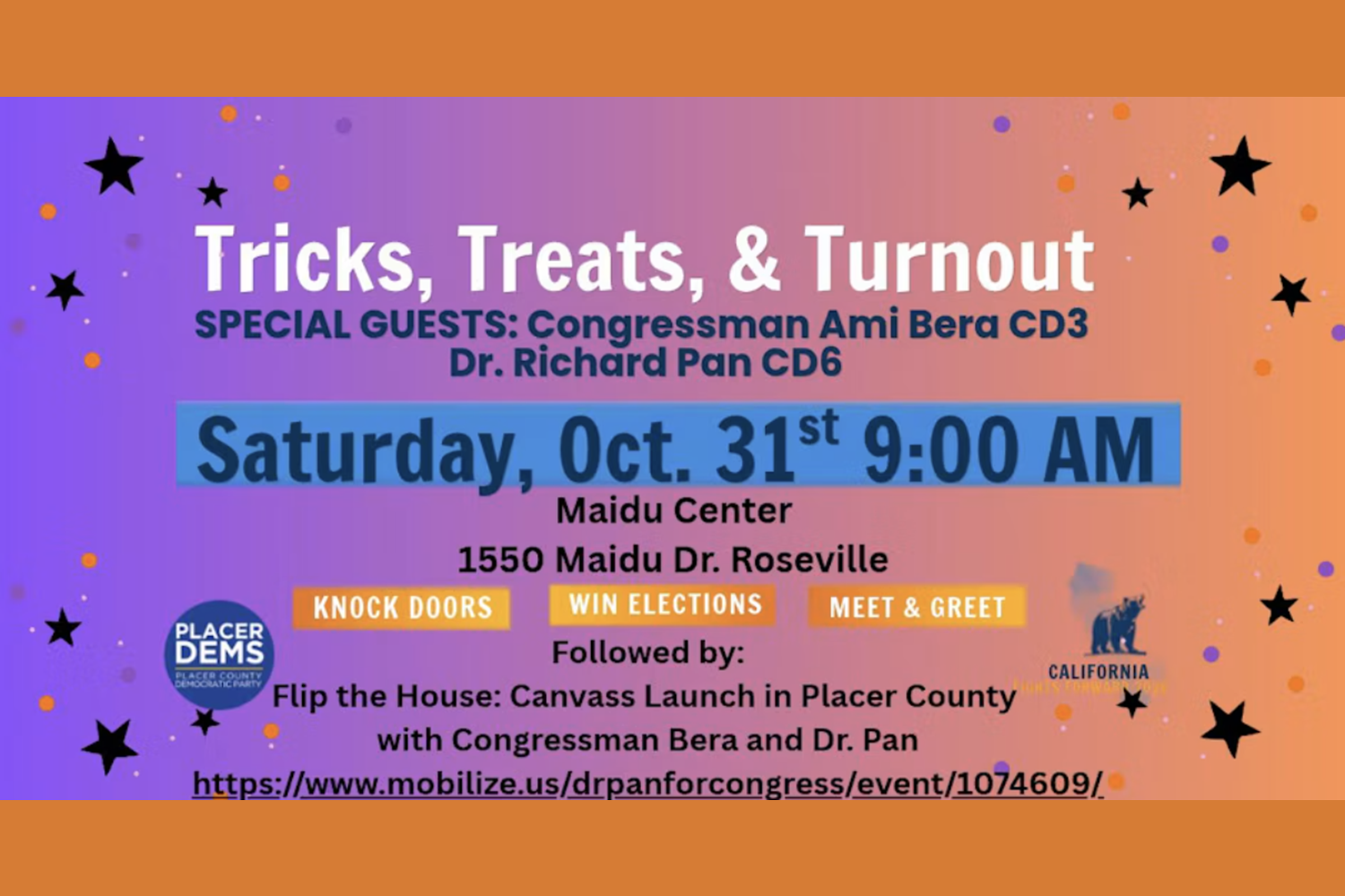 Tricks, Treats, and Turnout