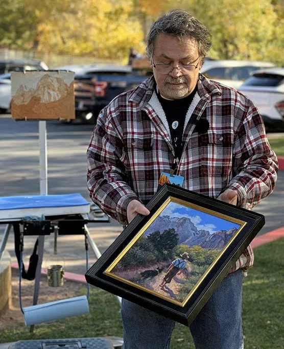 Headin' Up Oak Creek (11x14 Oil)