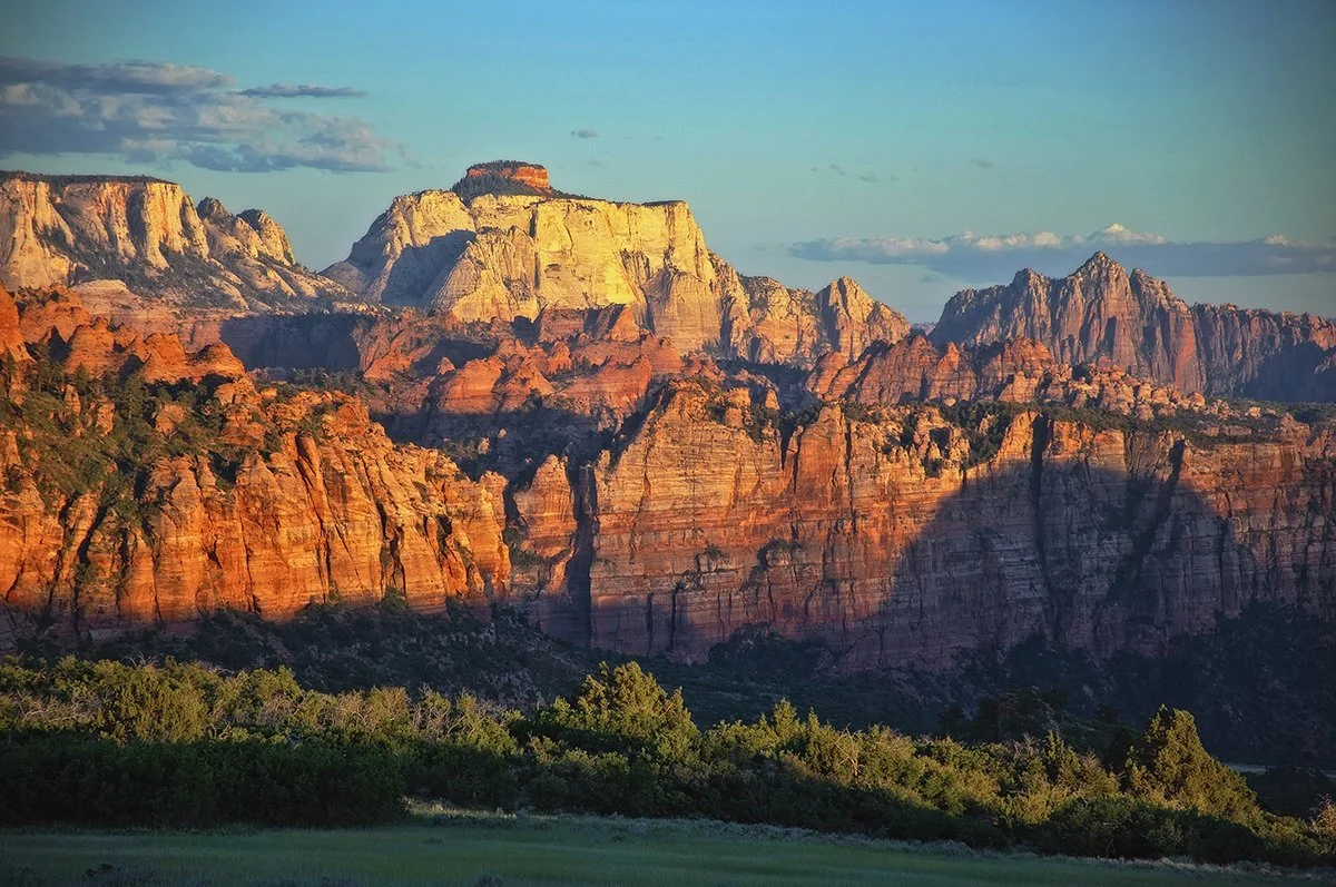 "Kolob Sunset," Kolob Terrace, Zion