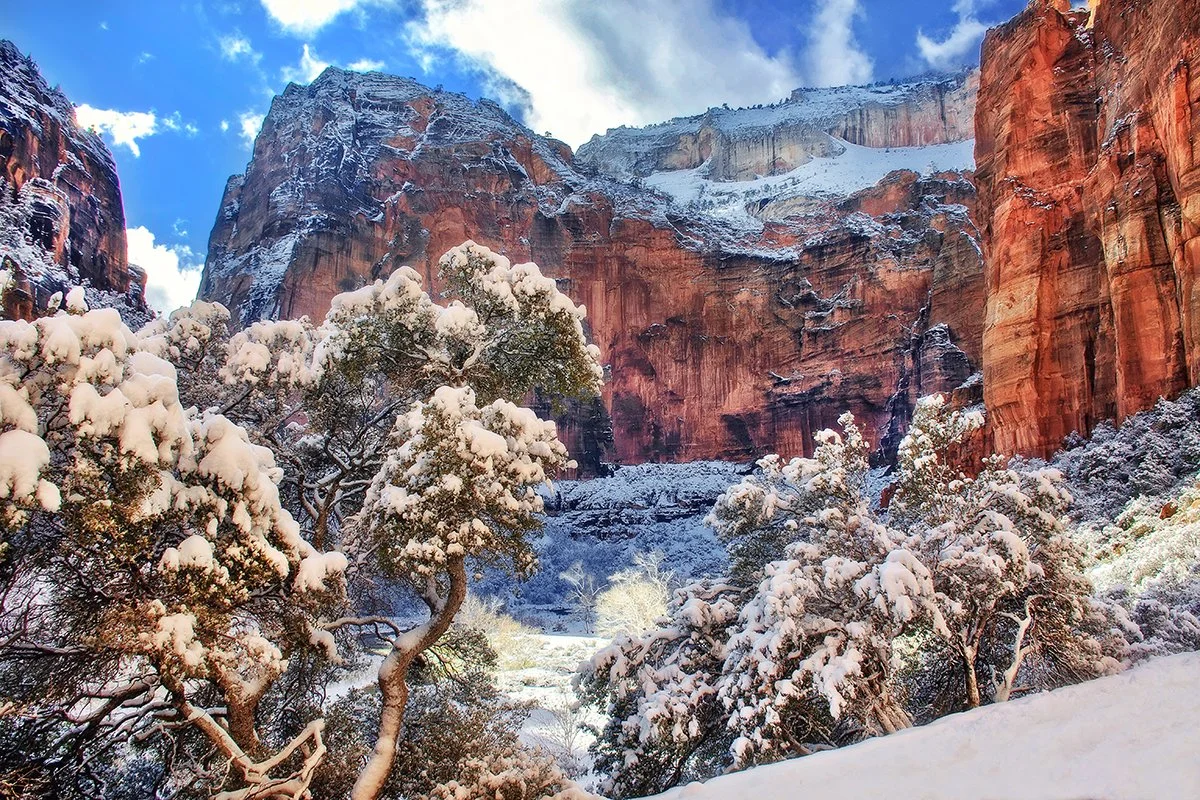 "Snow Glow," Zion