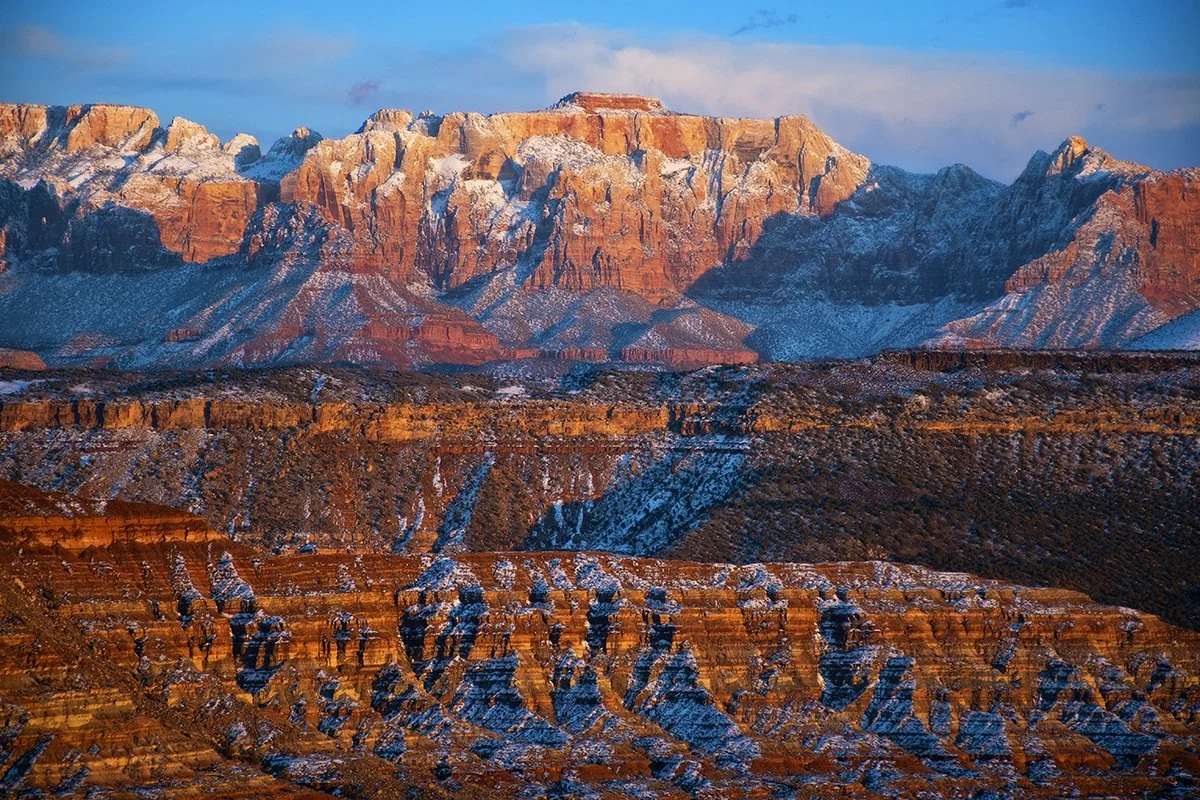 "Dusted Desert," West Temple, Zion