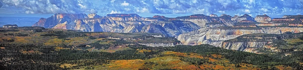 "East Zion Panorama," Zion