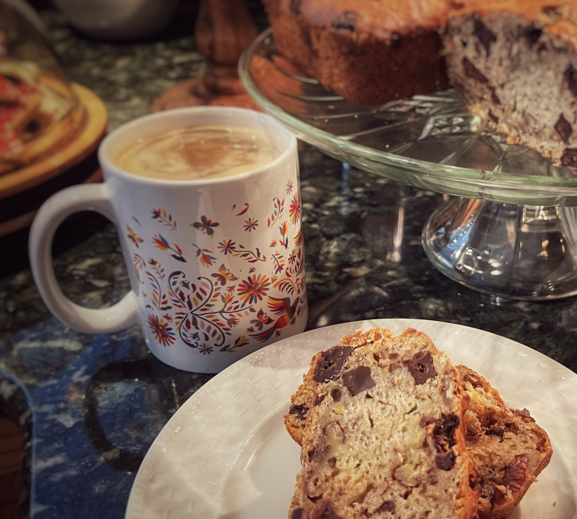 Vegan Chocolate Chip Pecan Banana Bread