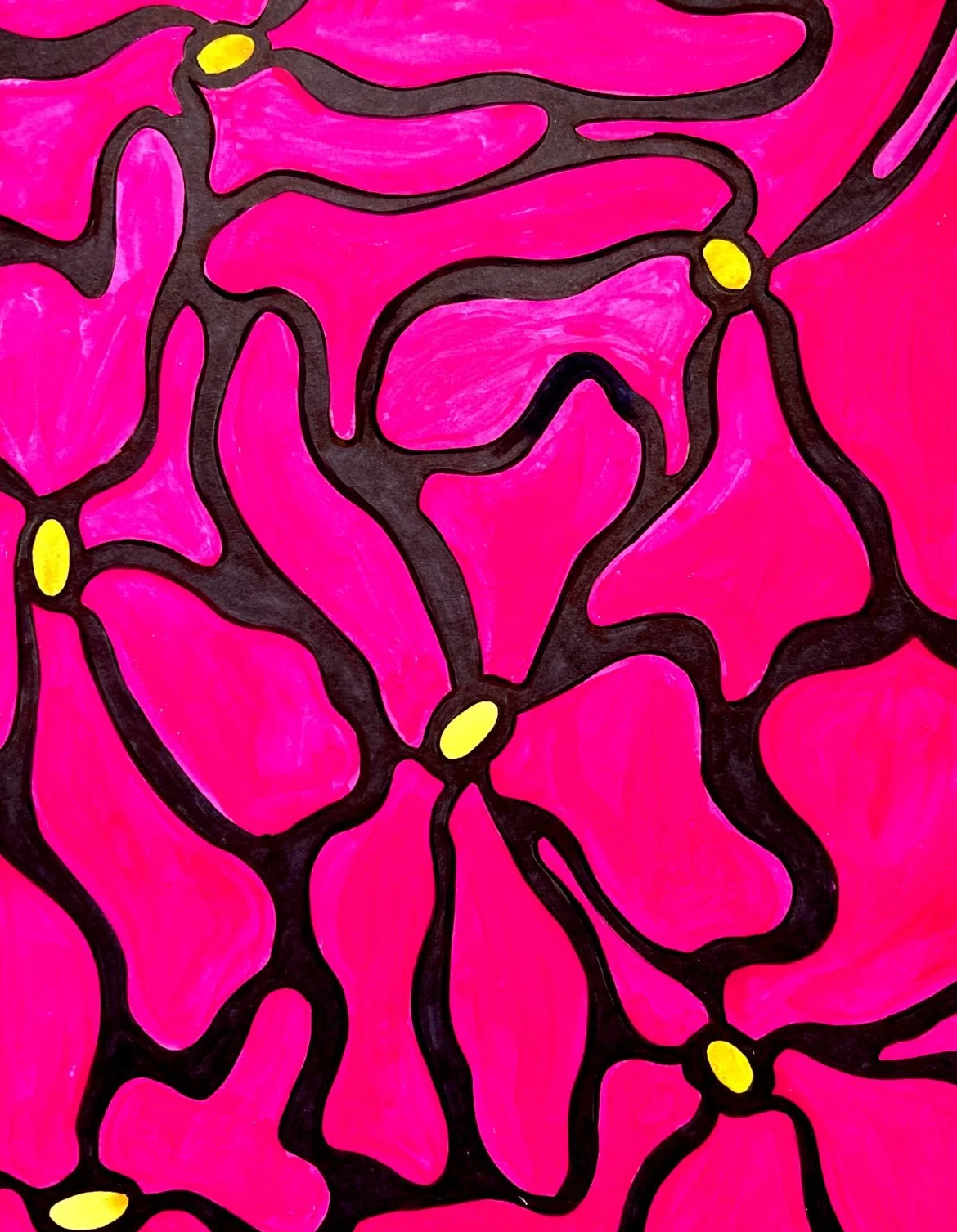 Beauty Trip (2023)
Media: Acrylic Marker and Sharpie