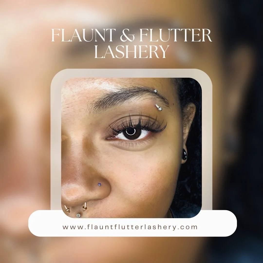 The kind of lashes that don&rsquo;t wear you&hellip; they enhance you. ✨

Soft definition. Custom detail.

At Flaunt &amp; Flutter Lashery, your York, PA lash studio, every set is thoughtfully designed by Natalie, your lash artist, to complement your