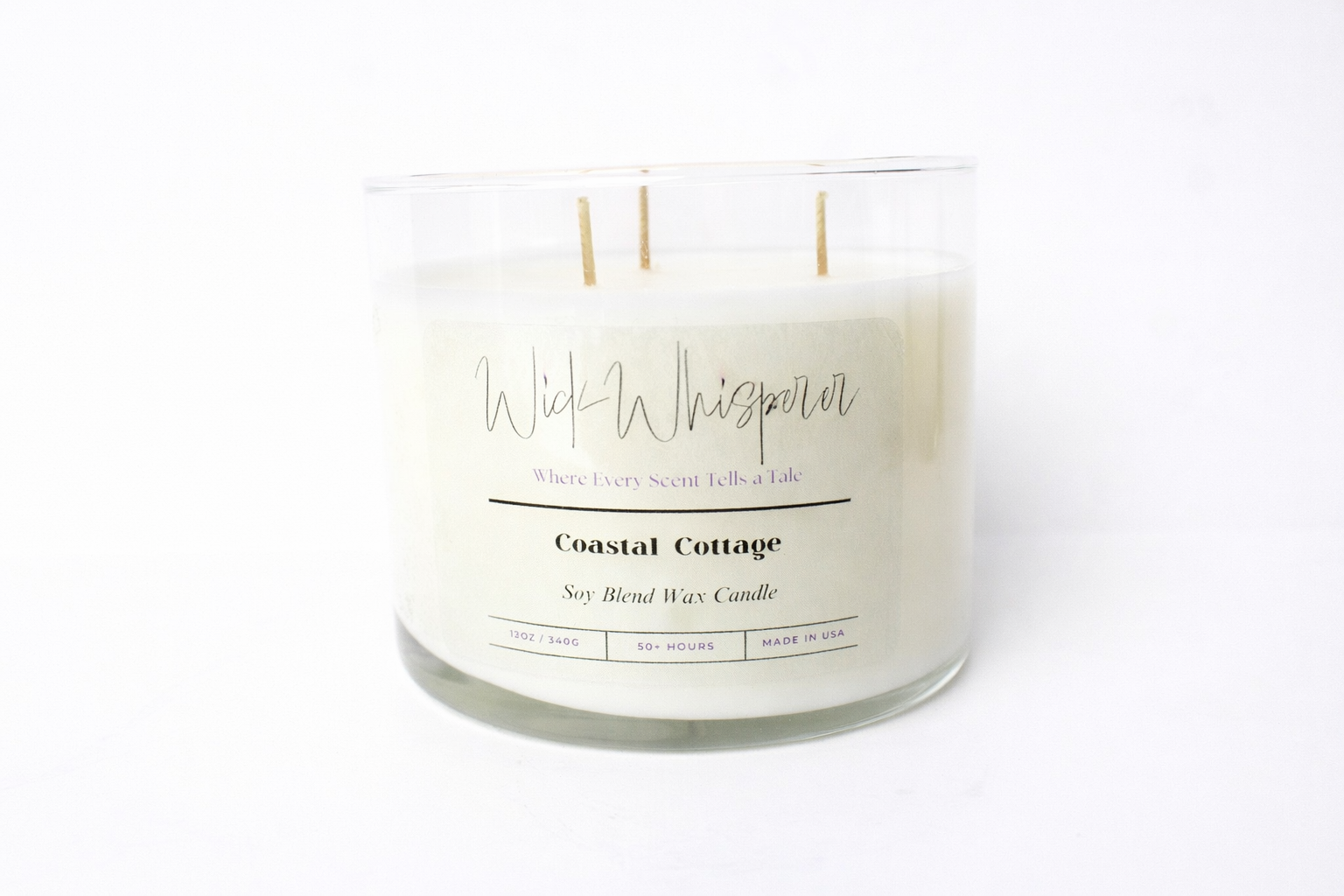 Coastal Linen scented Candle