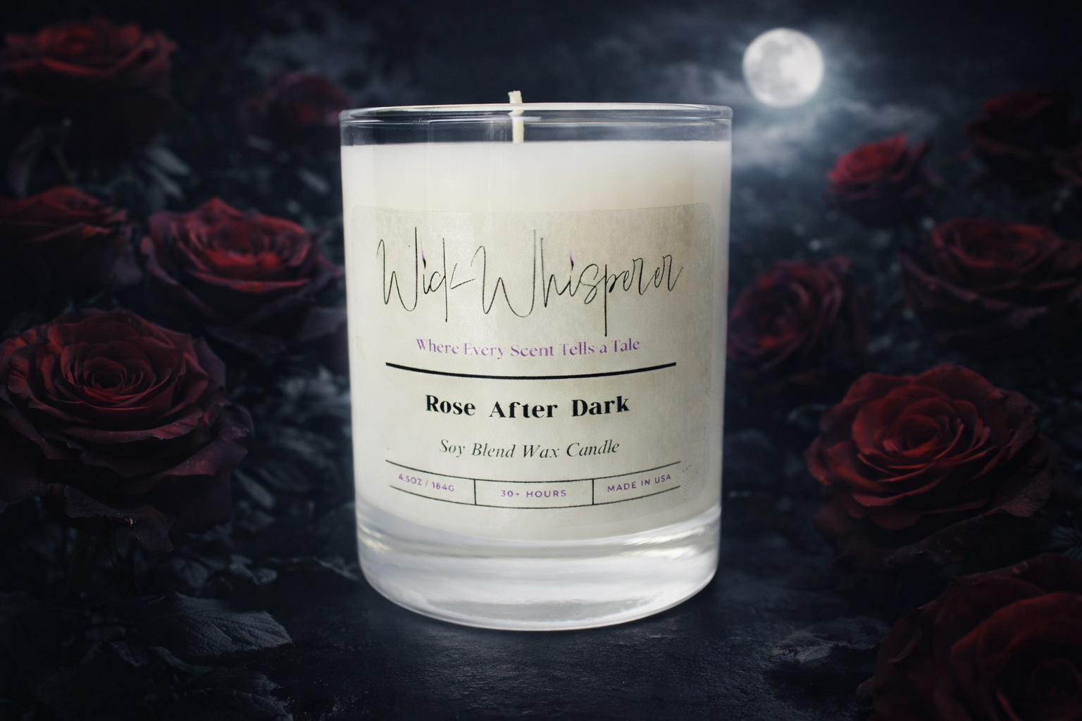 Rose After Dark, Velvet Rose Luxury Candle