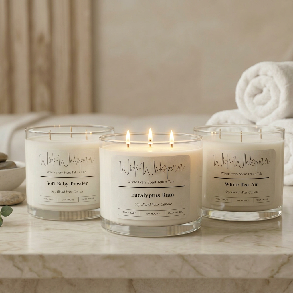 Wick Whisperer Spa and Serenity Collection