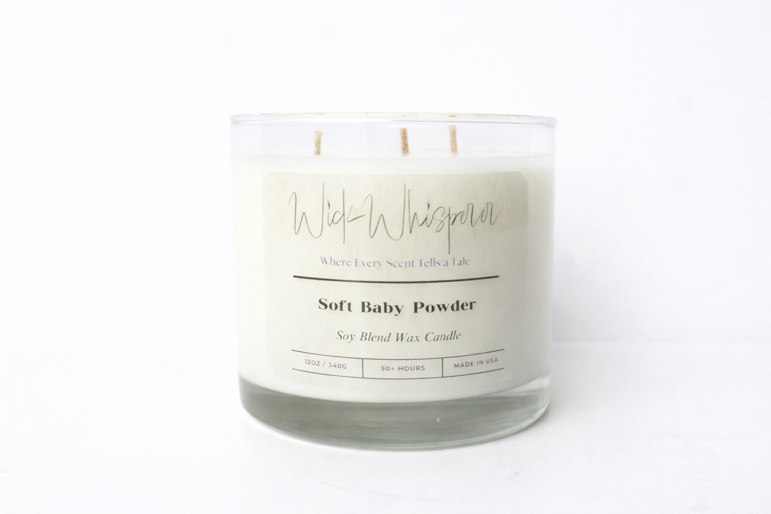 Bay Powder Scented Candle