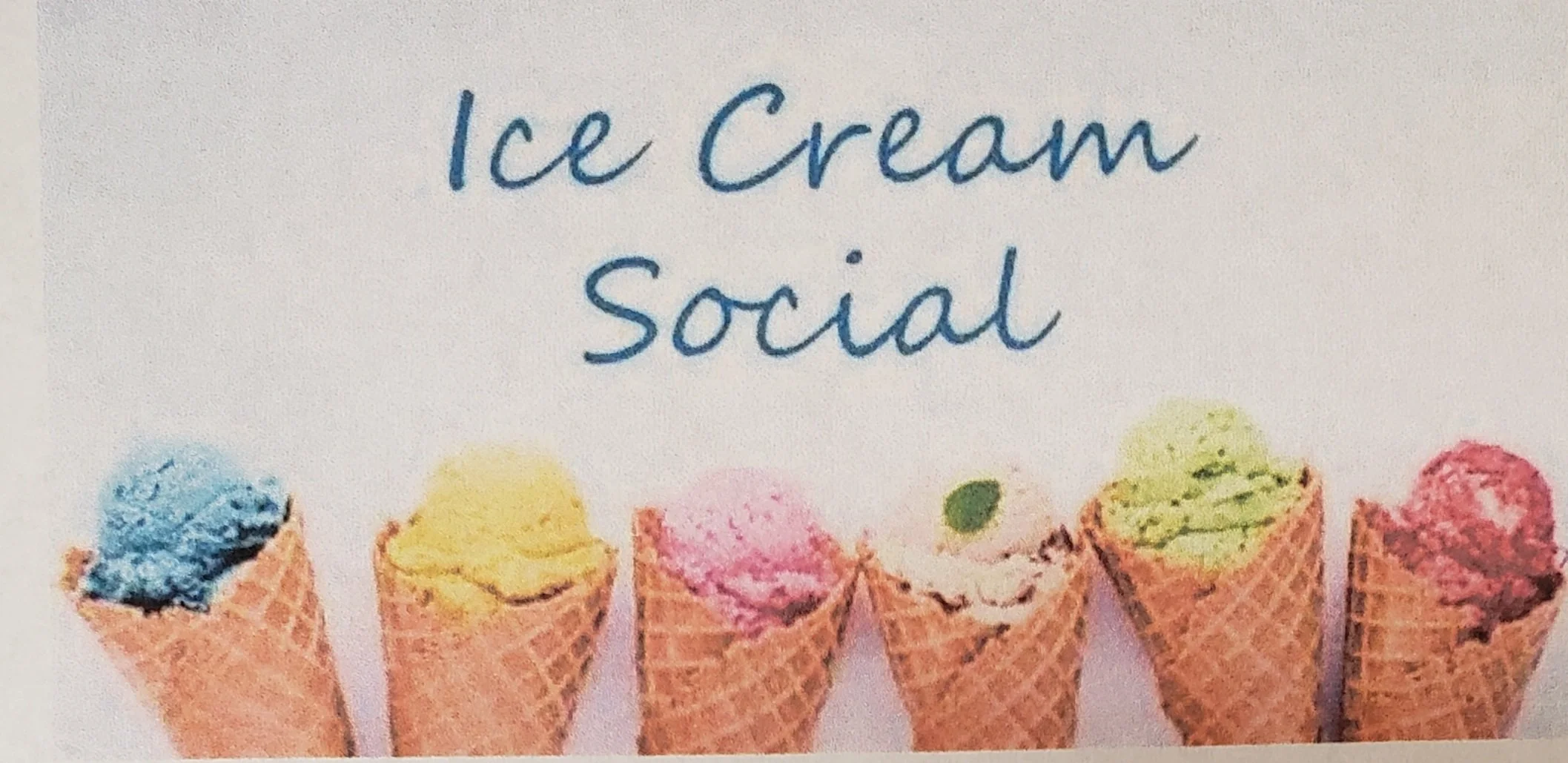 Ice Cream Social