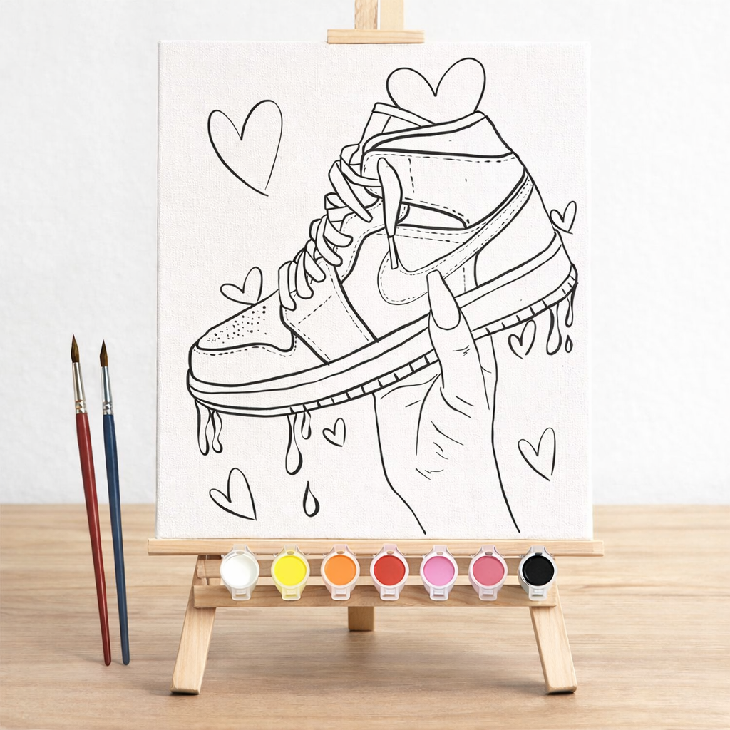 Brushes N' Blunts DIY Sole-Mate Paint Kit