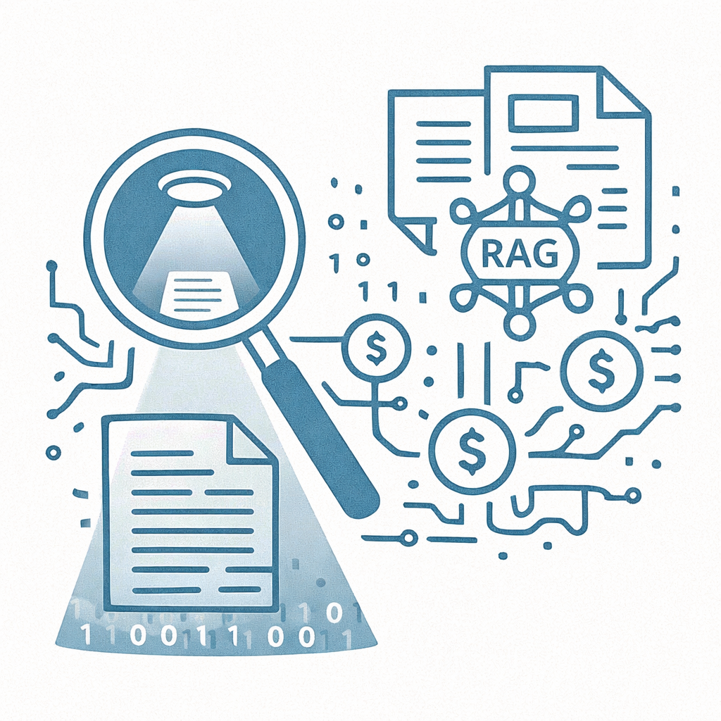 Analyse any documents cost-effectively: go beyond RAG-capabilities using Spotlight to analyse any unstructured text data for any task or use accurate RAG search for simpler problems while minimizing costs.