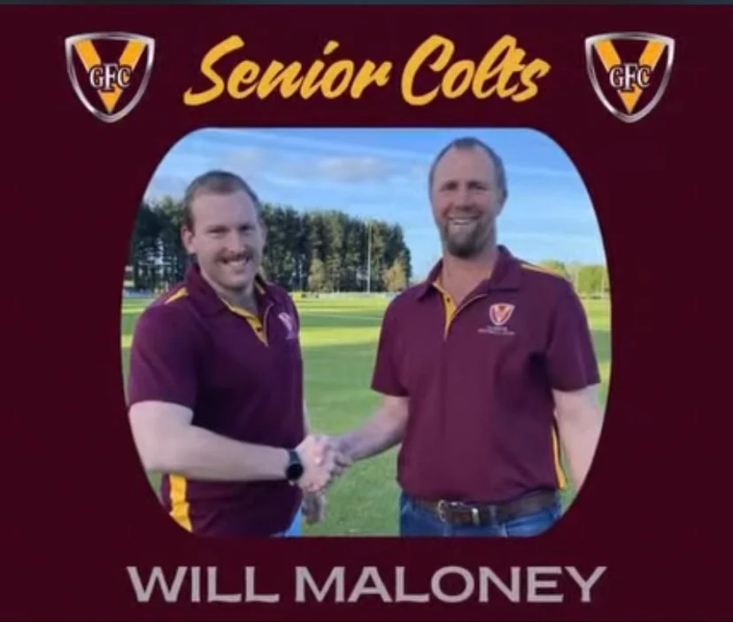Will Maloney - Senior Colts Coach