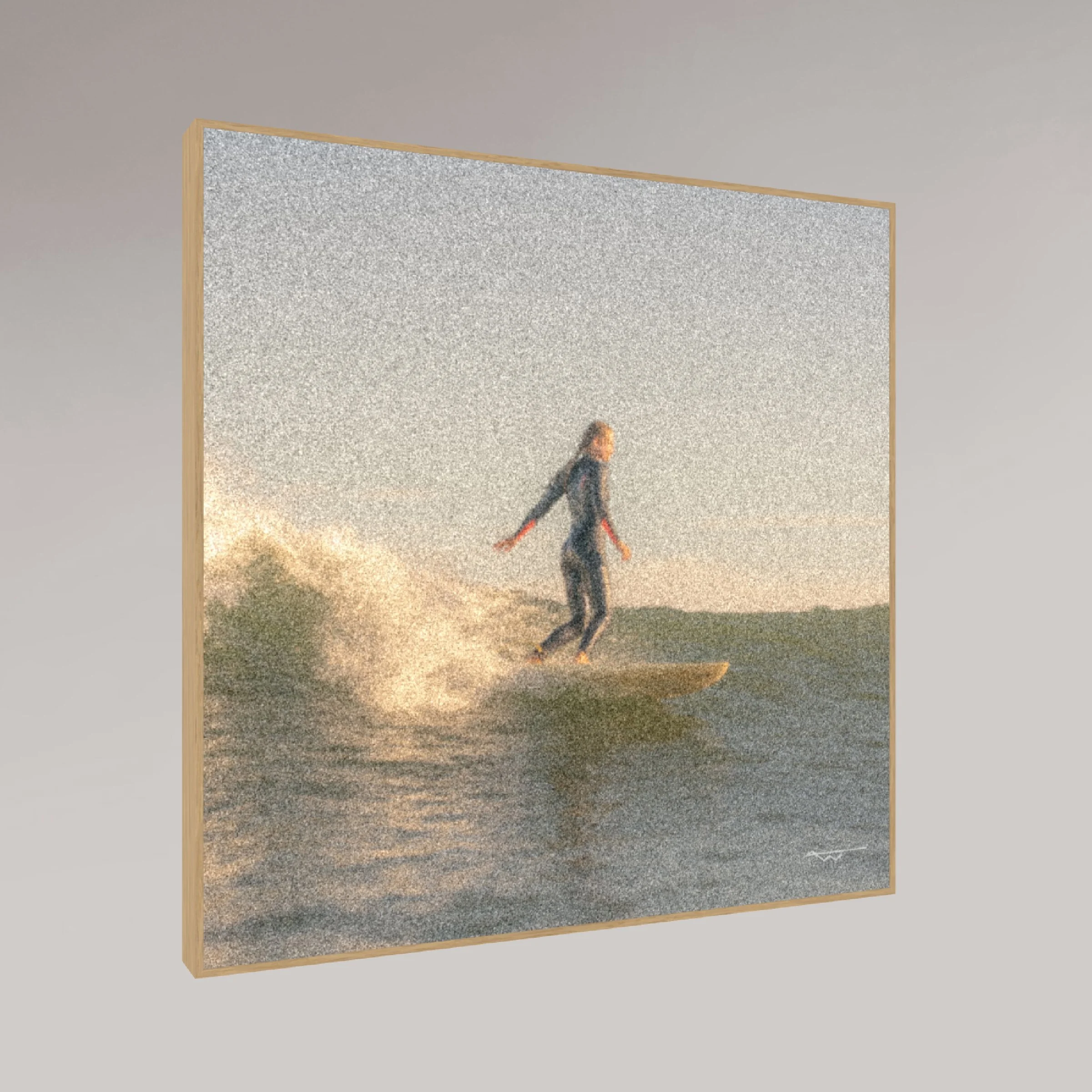 ocean photography print – Sing – MicroDose framed wall art