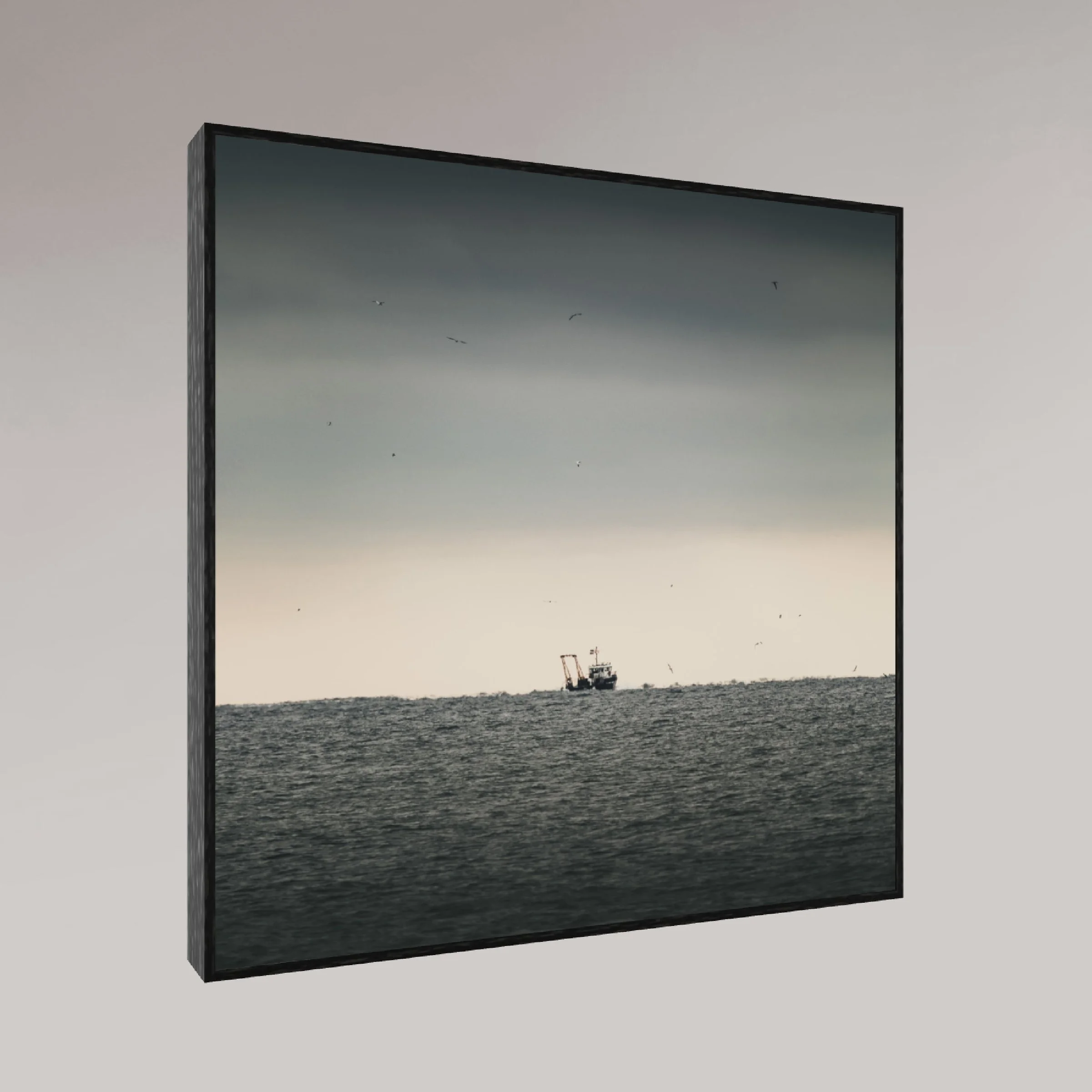 ocean photography print – Fresh Catch – MicroDose framed wall art