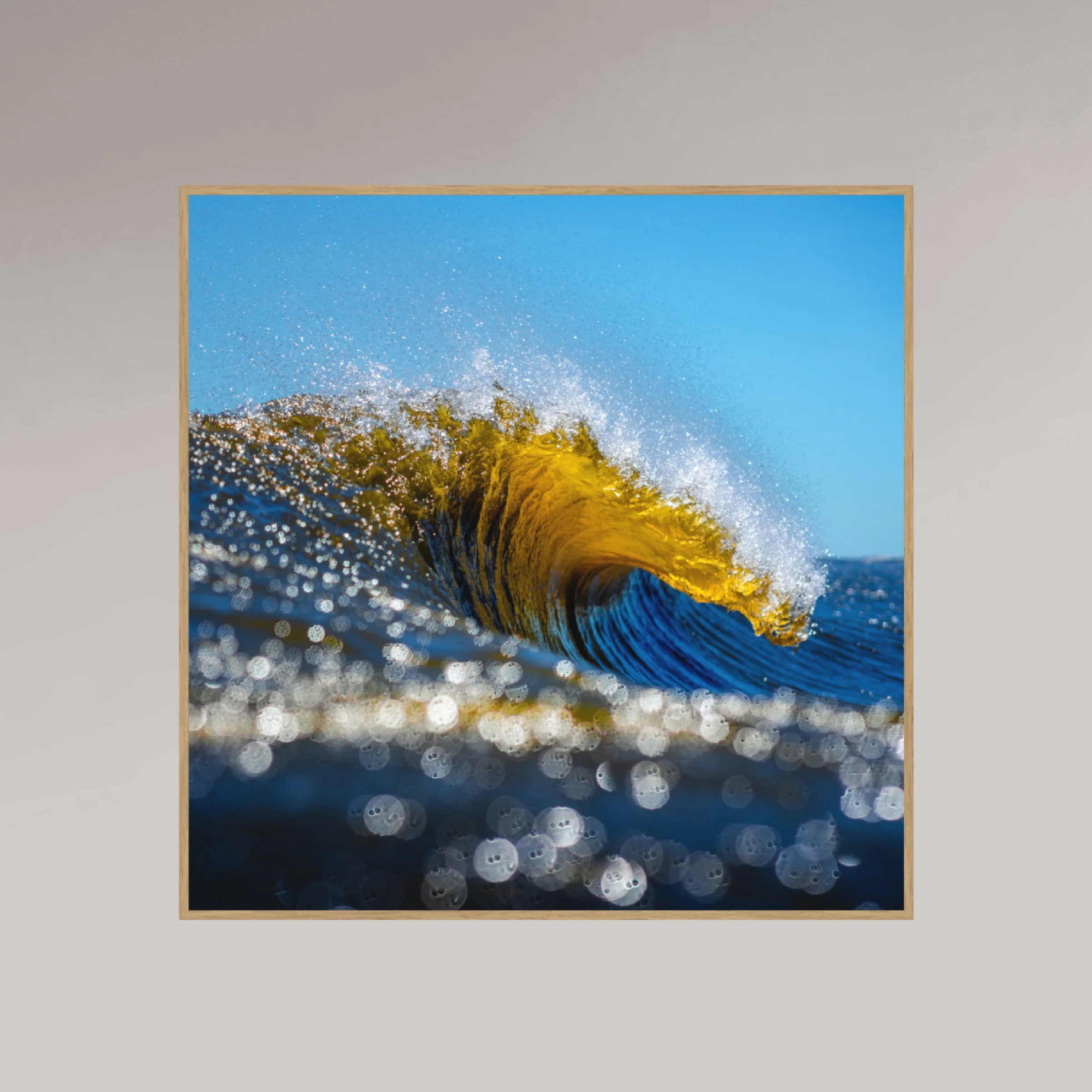 ocean photography print – Sparkle – MicroDose framed wall art