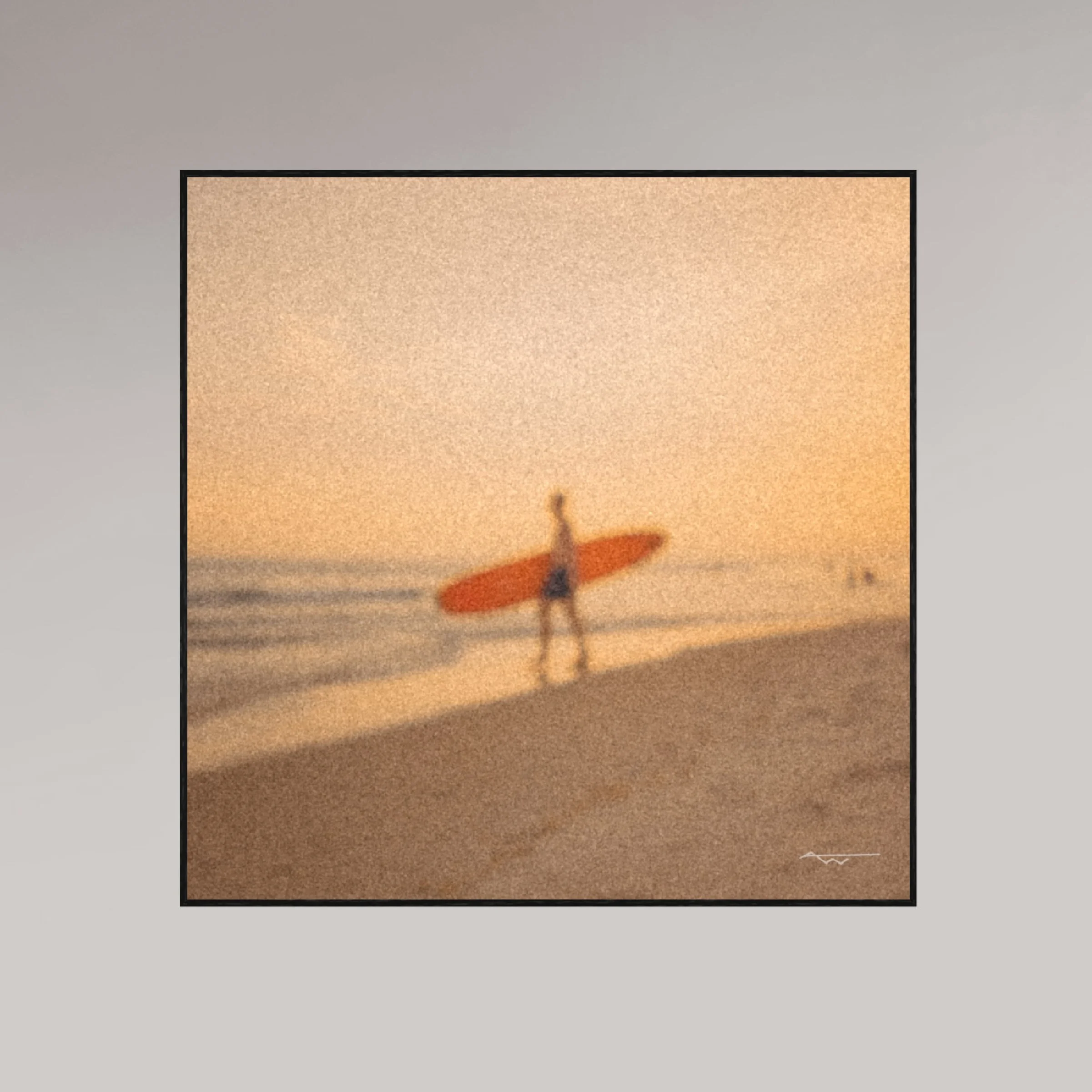 ocean photography print – Breathe – MicroDose framed wall art