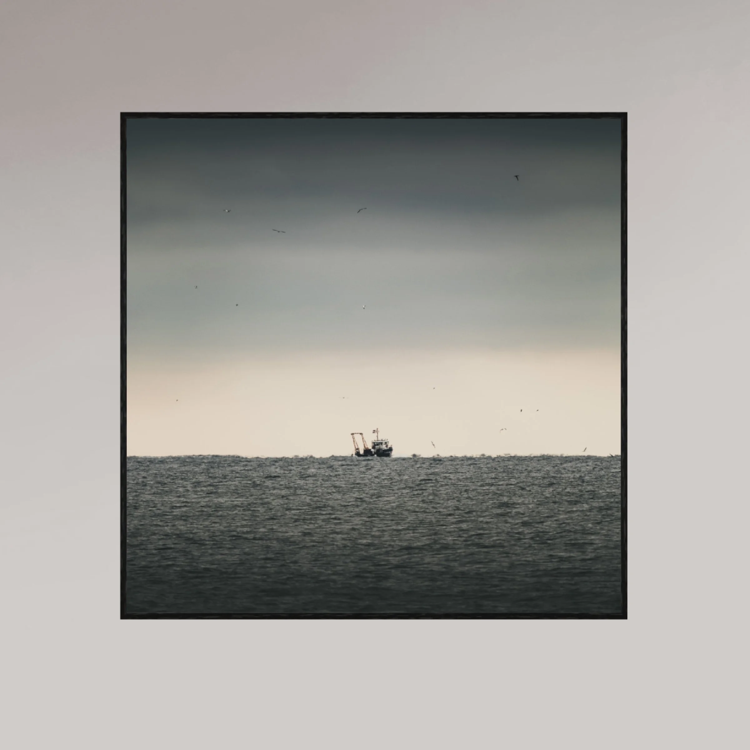 ocean photography print – Fresh Catch – MicroDose framed wall art