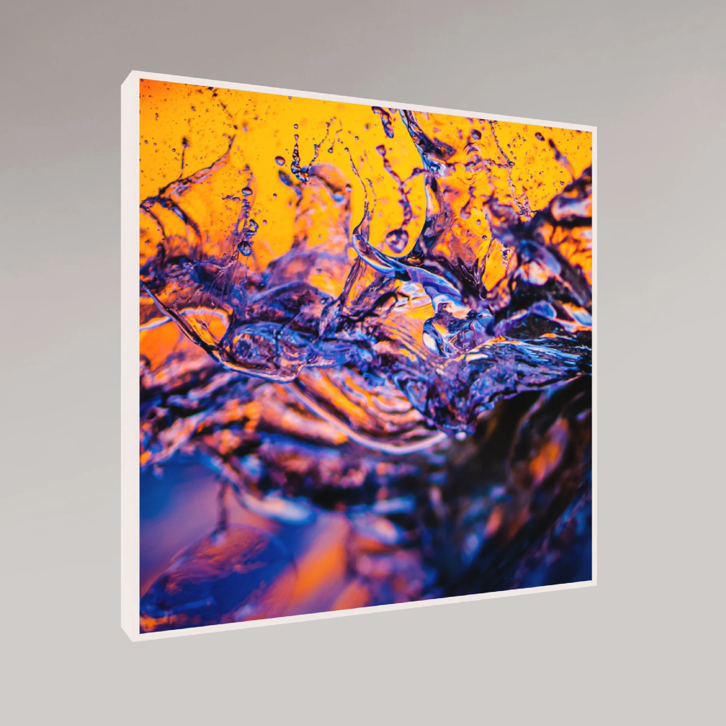 ocean photography print –Chaos Palette– MicroDose framed wall art