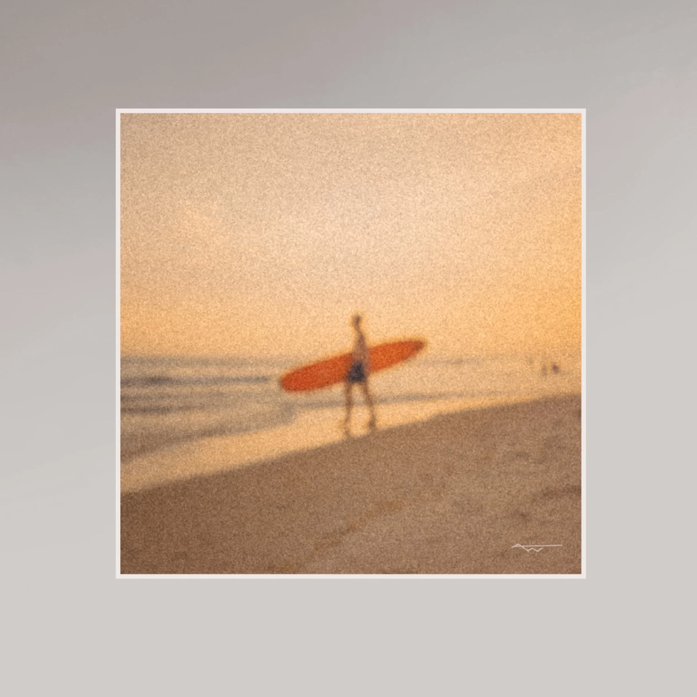 ocean photography print – Breathe – MicroDose framed wall art