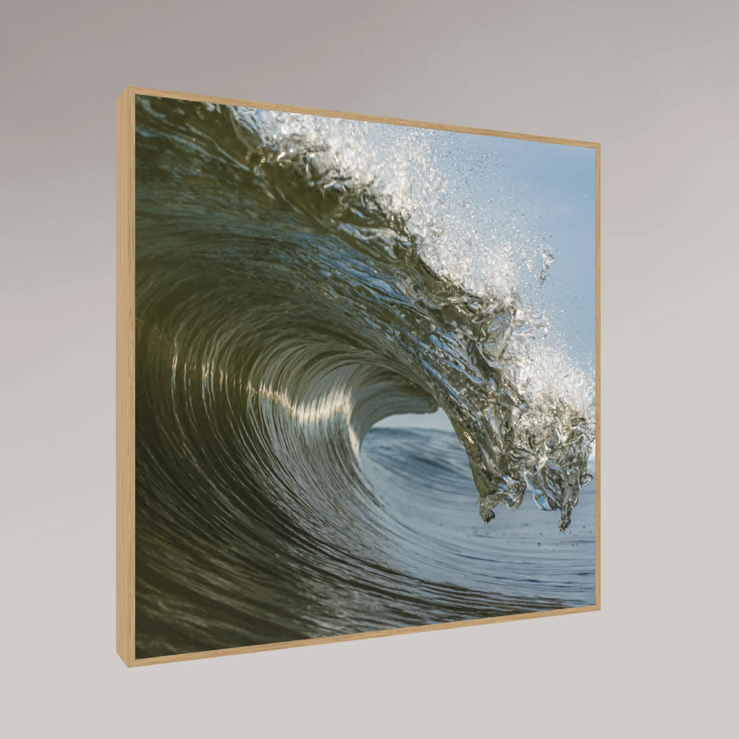 ocean photography print – Classical – MicroDose framed wall art