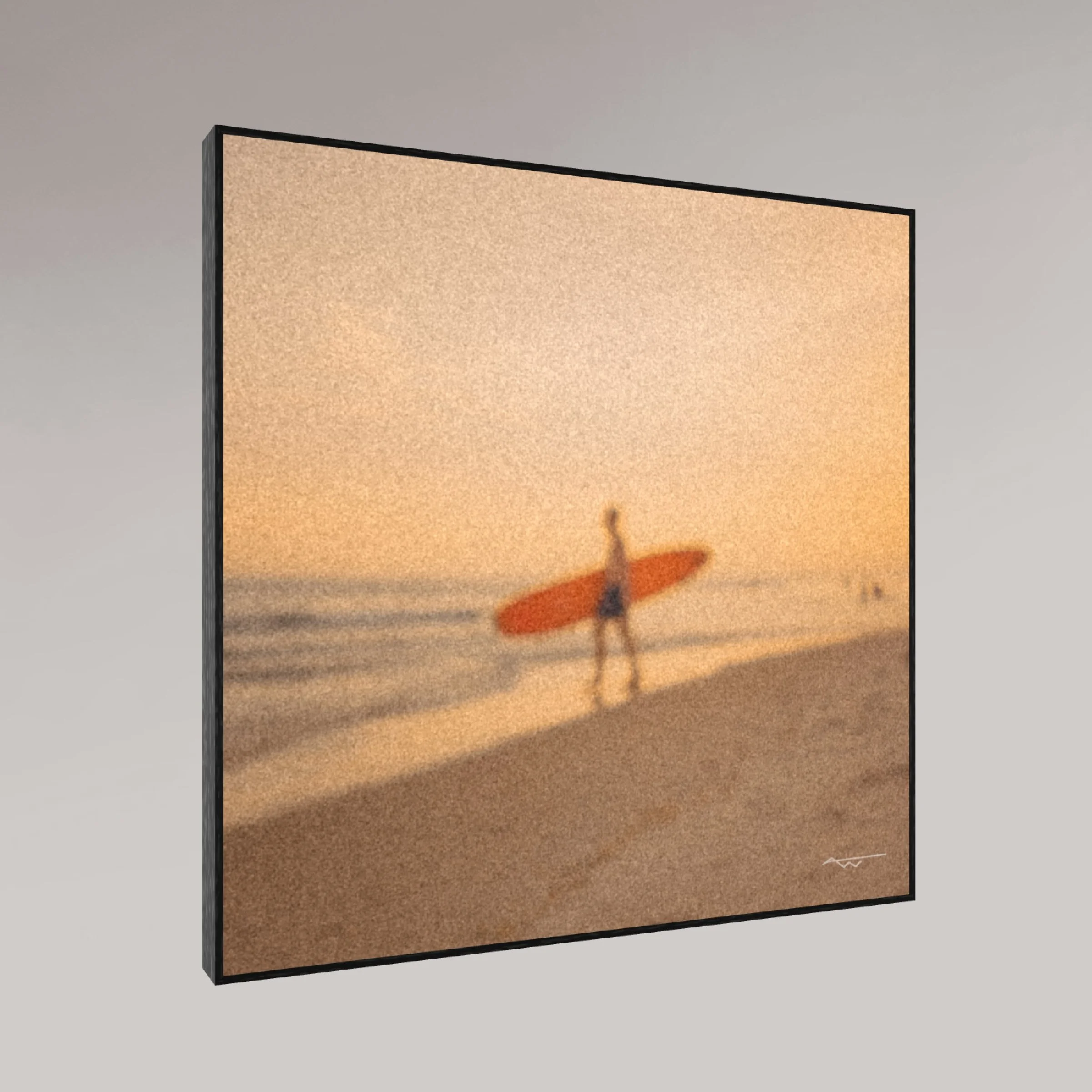 ocean photography print – Breathe – MicroDose framed wall art
