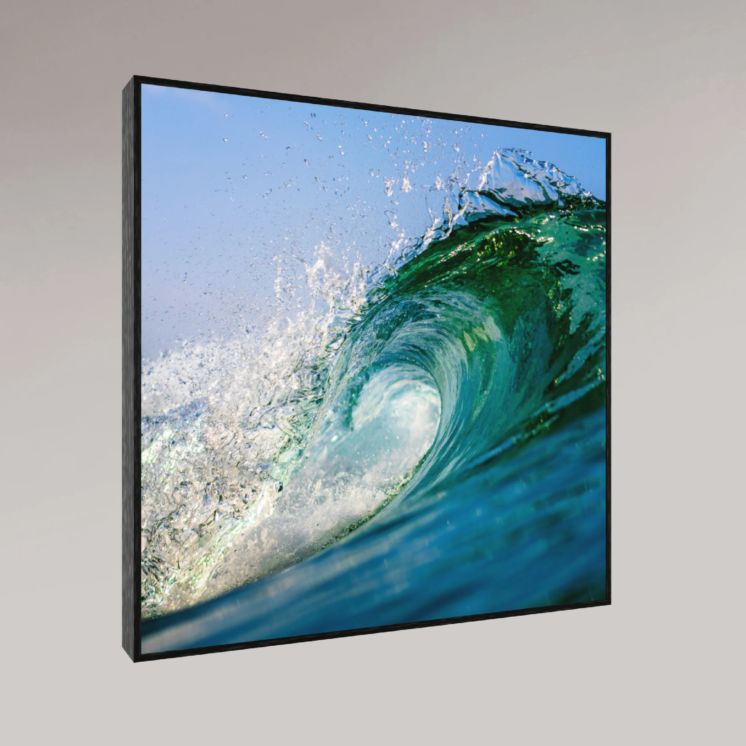 ocean photography print – Dreamin – MicroDose framed wall art