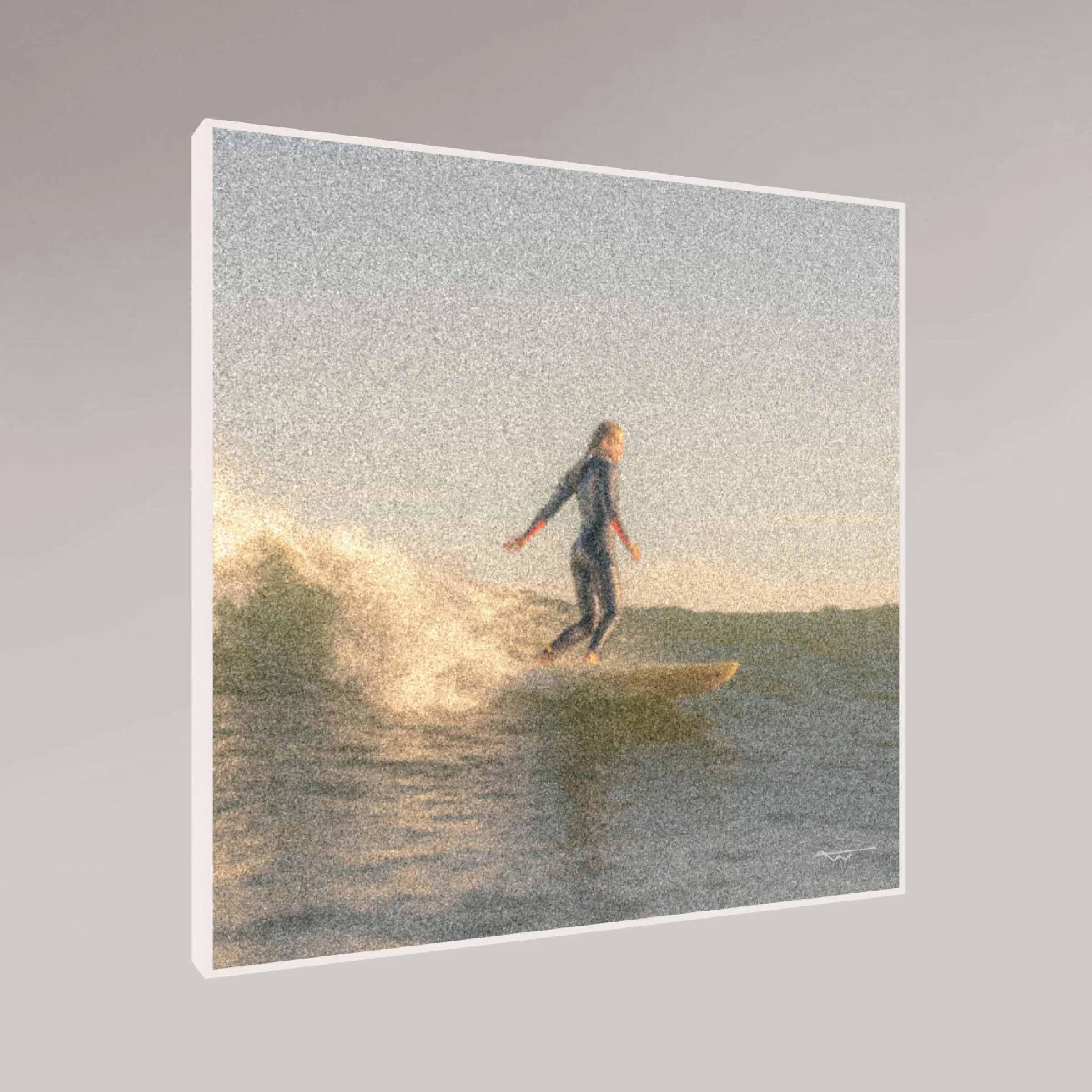 ocean photography print – Sing – MicroDose framed wall art