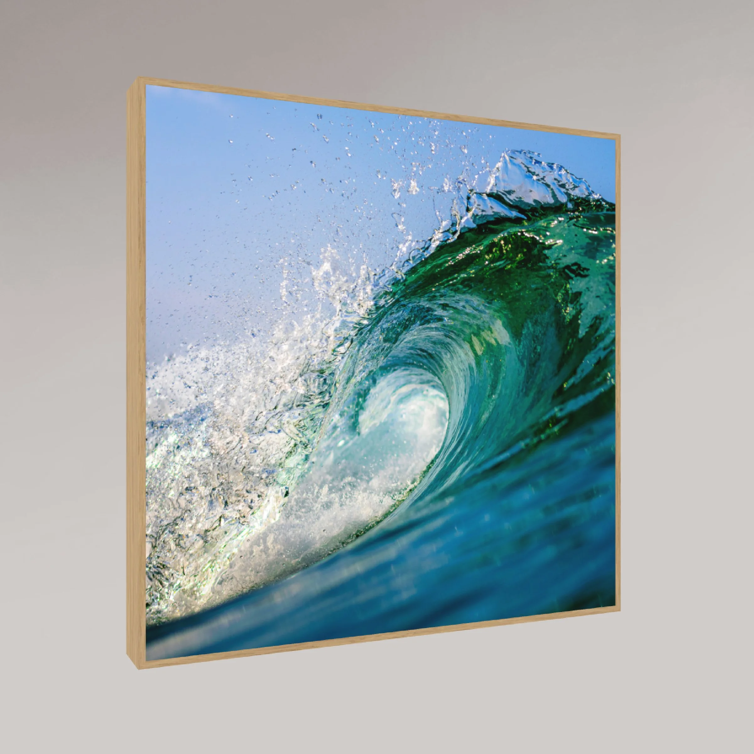 ocean photography print – Dreamin – MicroDose framed wall art