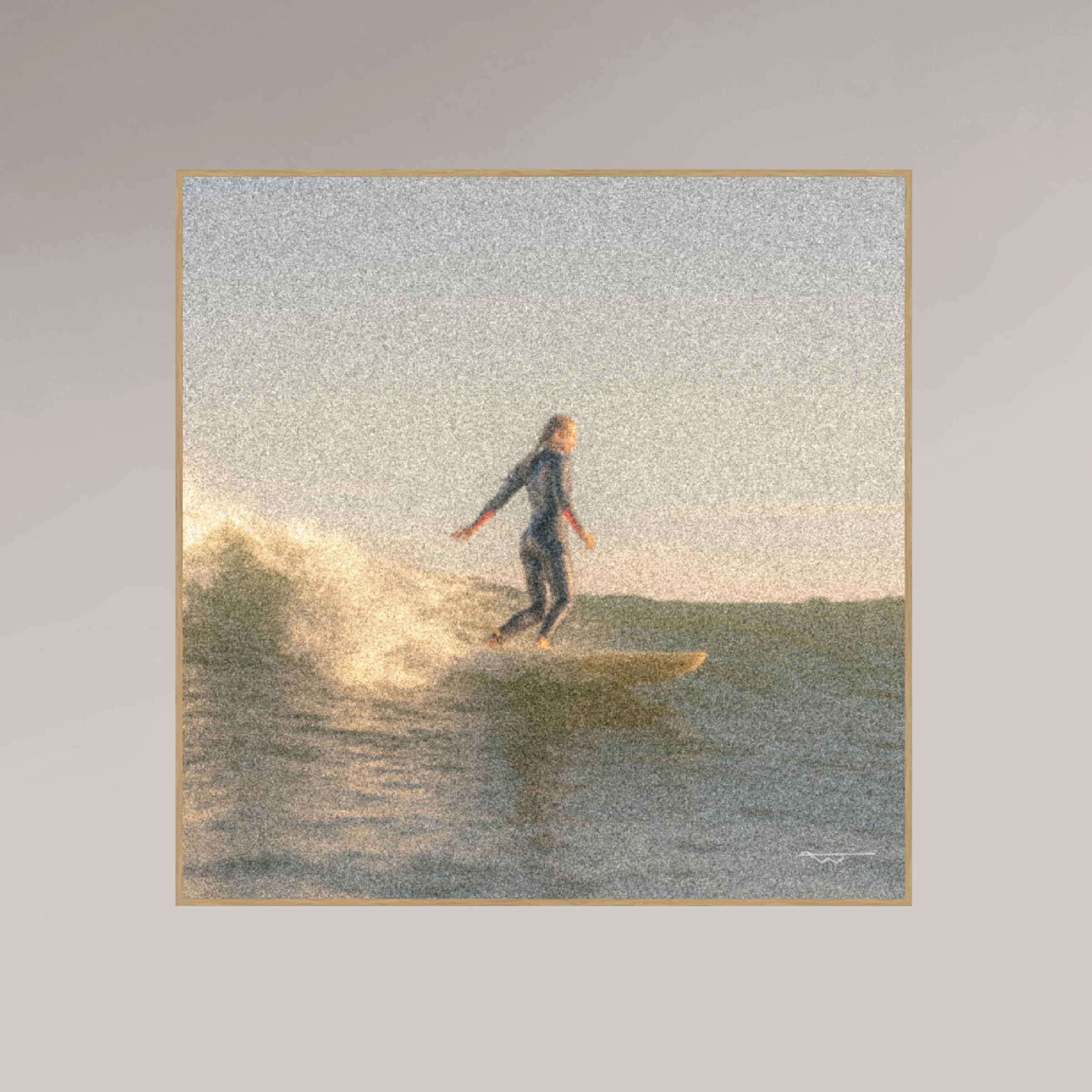 ocean photography print – Sing – MicroDose framed wall art