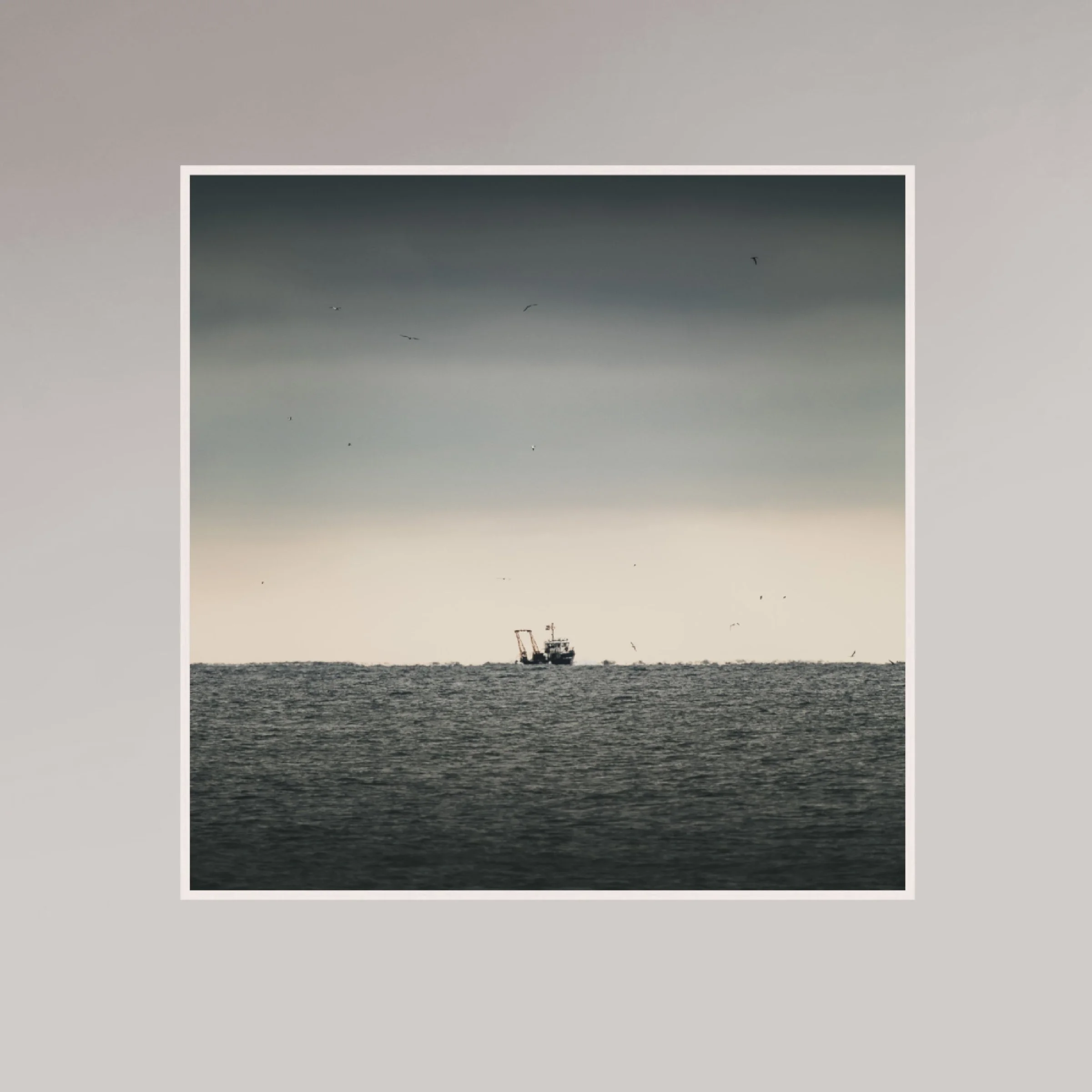 ocean photography print – Fresh Catch – MicroDose framed wall art