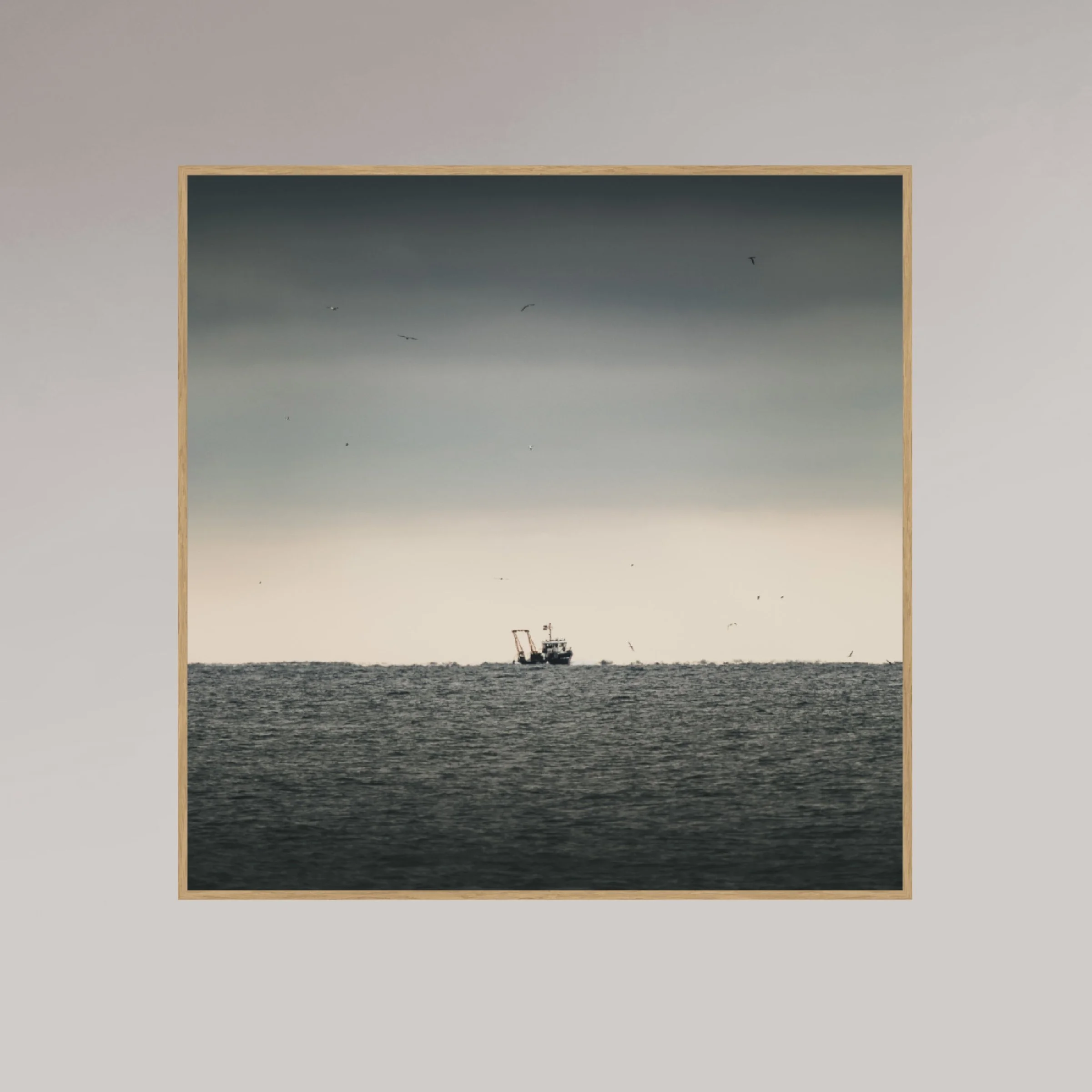 ocean photography print – Fresh Catch – MicroDose framed wall art